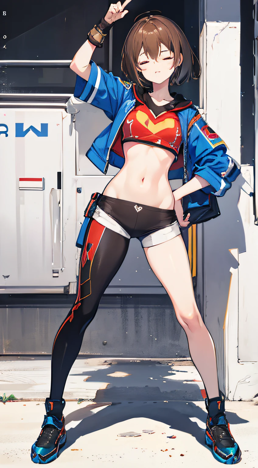 Sleeveless jacket
