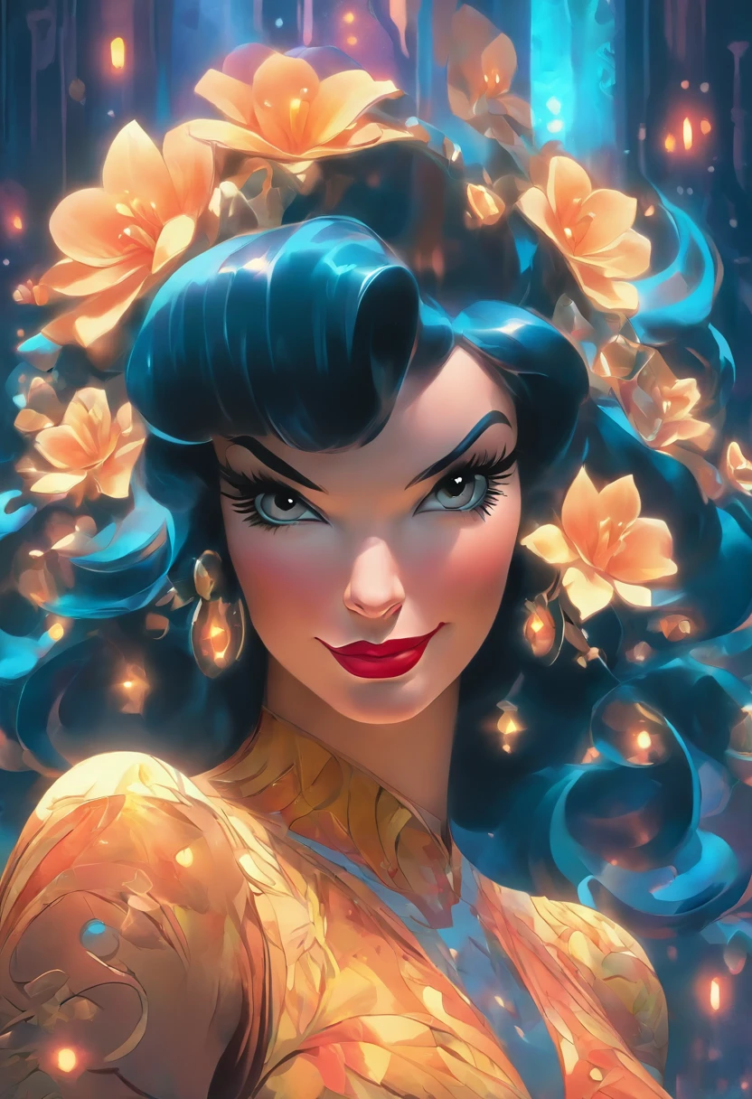 Bettie Page, starfire, Young white girl thin pale, cabelo vermelho, corpo inteiro, capa, pintura hiperdetalhada, luminismo, Bar lighting, complexo, 4k resolution concept art portrait by Greg Rutkowski, Artgerm, WLOP, Alphonse Mucha, little fusion pojatti realistic steampunk, fractal isometrics details bioluminescens : uma fotografia realista impressionante 30 anos , ruiva, Stunning beautiful Italian god with large white flowers Wet bone structure tiara, 3d render, octane render, intrincadamente detalhado, titanium decorative headdress, cinemactic, trending in artstation | isometric | Amazing colorful centered hypereallistic cover photo, hand-drawn, escura, arenosa, realista mucha, klimt, erte .12k, intrincado. hit definition , cinemactic, rough sketch, mistura de linhas escuras ousadas e linhas soltas, linhas ousadas, no papel, corpo inteiro com vestido de veludo, humanoide, corpo inteiro.