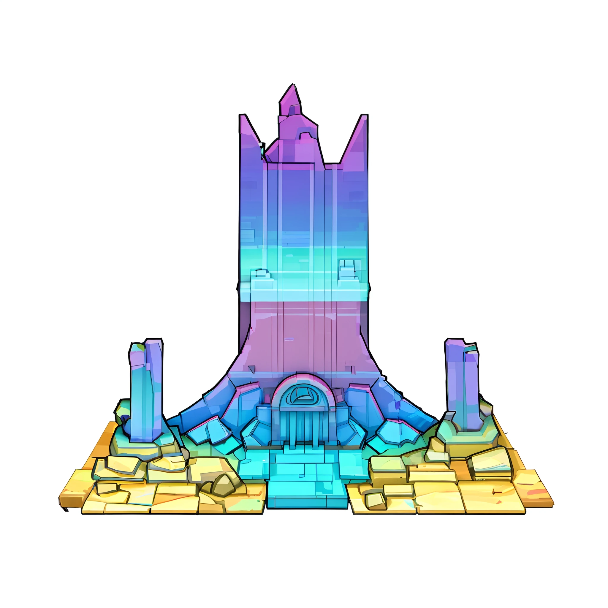 Cartoon, three-dimensional