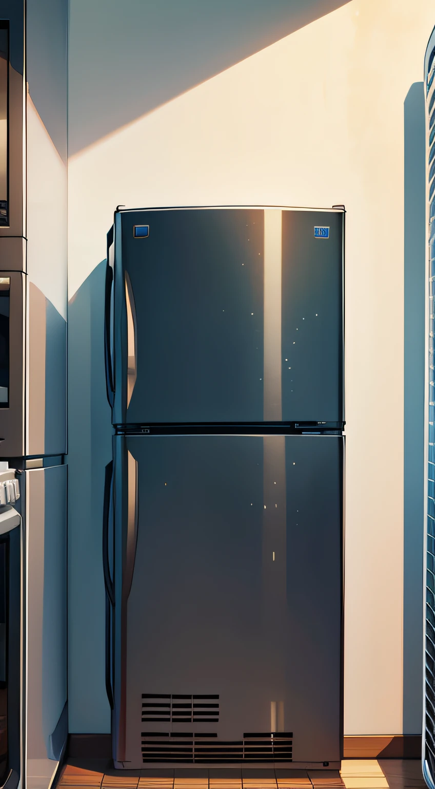 Refrigerator,empty,air conditioning