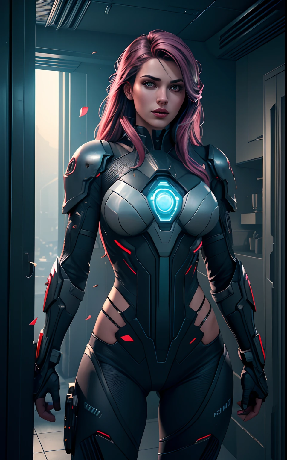 (comic style), (colored line art:1.5), ((Best quality)), ((masterpiece)), (detailed:1.4), 3D, an image of a beautiful cyberpunk female,HDR (High Dynamic Range),Ray Tracing,NVIDIA RTX,Super-Resolution,Unreal 5,Subsurface scattering,PBR Texturing,Post-processing,Anisotropic Filtering,Depth-of-field,Maximum clarity and sharpness,Multi-layered textures,Albedo and Specular maps,Surface shading,Accurate simulation of light-material interaction,Perfect proportions,Octane Render,Two-tone lighting,Wide aperture,Low ISO,White balance,Rule of thirds,8K RAW, (realistic:1.3), (mature adult:1.5), Original,(illustratio:1.1),(best qualtiy),(tmasterpiece:1.1),(the Extremely Detailed CG Unity 8K Wallpapers),(a color:1.2),Rose bushes,rose petals,