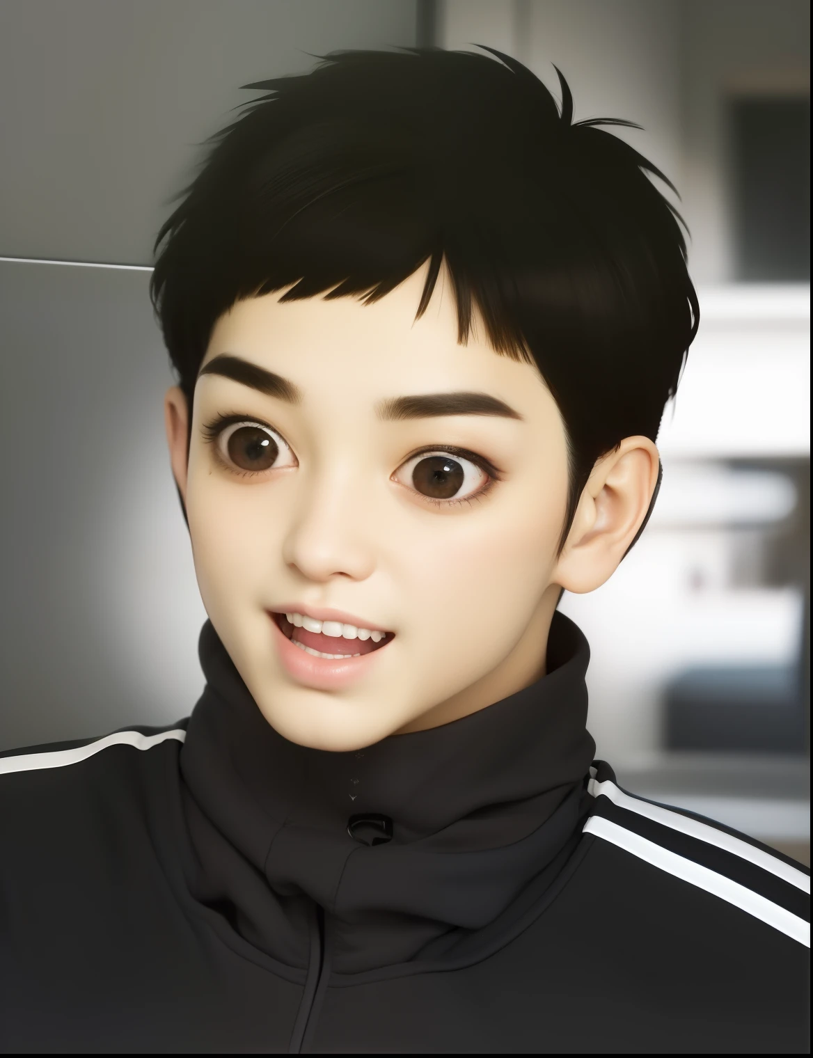 melhor qualidade, 8k, obra-prima: 1,3)), homem bonito. 1,1, rosto ultra detalhado, olhos detalhados, Double eyelidm, parecendo um coreano real, as realistic as possible, e mais natural possivel