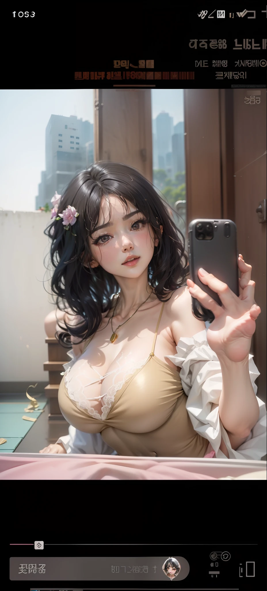 (((The erection))), (Pee on the floor: 1.4), (Urinary incontinence: 1.47), (Urine on the floor: 1.37), Beautiful big breasts, (Bokeh), indoor,(small_Head), Korean (K-pop idol), Solo, (Areola), (valley), armpit wrinkles, Delicate and sexy (鎖骨: 1.3), Smooth skin, necklace, Black hair, Long legs, Short hair, Oval face, Double eyelids, Smart, Good hands, (Tie with handcuffs), Good feet, Natural (Super huge breasts: 1.25), bare shoulders, (Transparent fabric)Black lace bodysuit, (squatting on the ground)((Spread your legs wide)), (Spread your legs))), (Female pubic hair:1.35), (from below), (Glossy glossy skin:1.05), ((Low angle)), Perfect figure, (64k, hyper HD, RAW photo, Top quality, Masterpiece:1.4), (Realistic, Realistic:1.37), 超高分辨率, photon maping, Radio City, Physics-based rendering, Professional soft light, High heels, (sfv), (Charoline)gigantic cleavage breasts,Expose body body,gigantic hip,underdressing,Small man's waist,Heavy makeup,Prostitutes,Pornographic,Take a look ,Heavy blush,Tempting