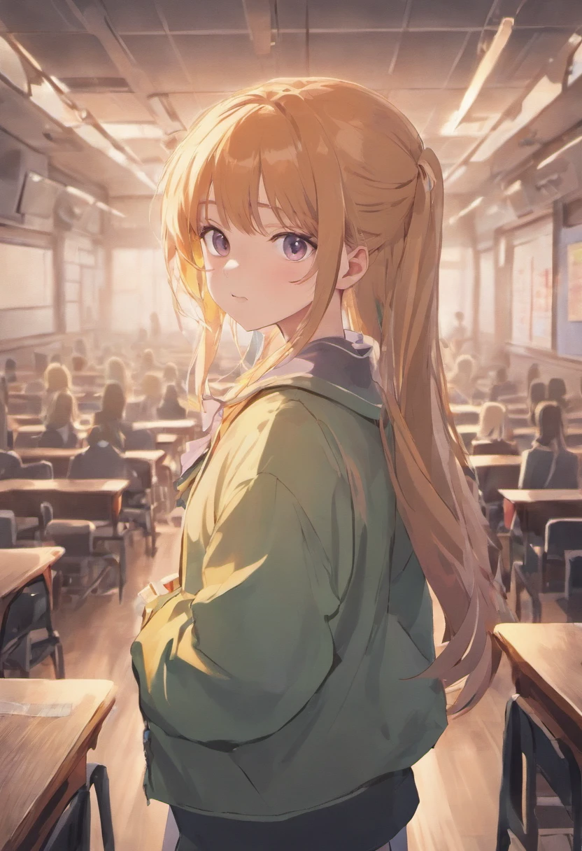 hi-school girl　‎Classroom　sixteen years old