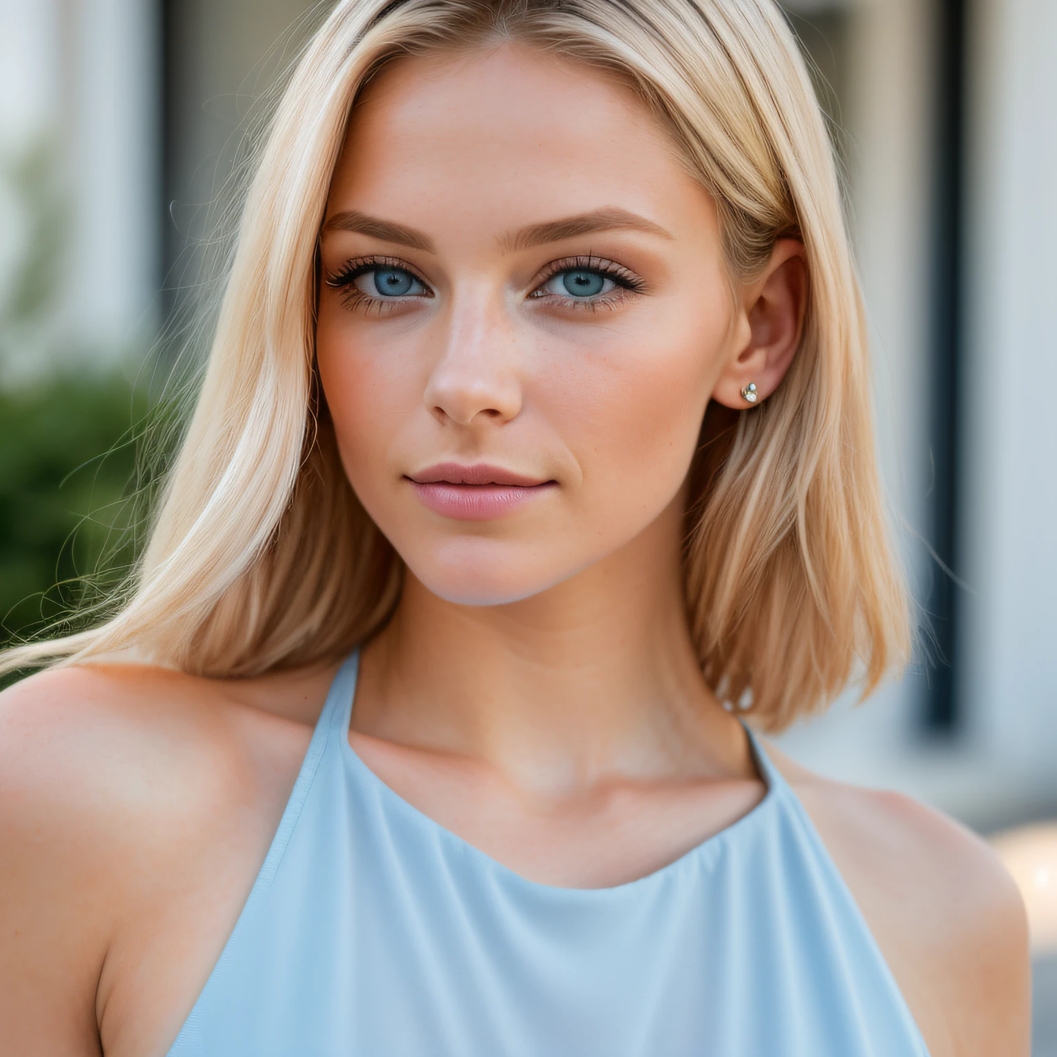 (plein du corps: 1.4), RAW UHD portrait photo of a 24-year-old blonde (Femme aux yeux bleus) gros seins, (jupe), (neckline), specifics (Textures! , cheveux! , briller, couleur!! , disadvantages: 1.1), Bright eyes with lots of detail (looking at the camera), SLR lighting, reflex, Ultra-quality, re sharpness, profondeur de champ, grain du film (centre), Fujifilm XT3, Limpide, Centre Du caDre, beau visage, mise au point nette, Bokeh (dimly lit), jour, detailed skin pores, peau grasse, coup de soleil, intricate eye details, corps entier, gros seins