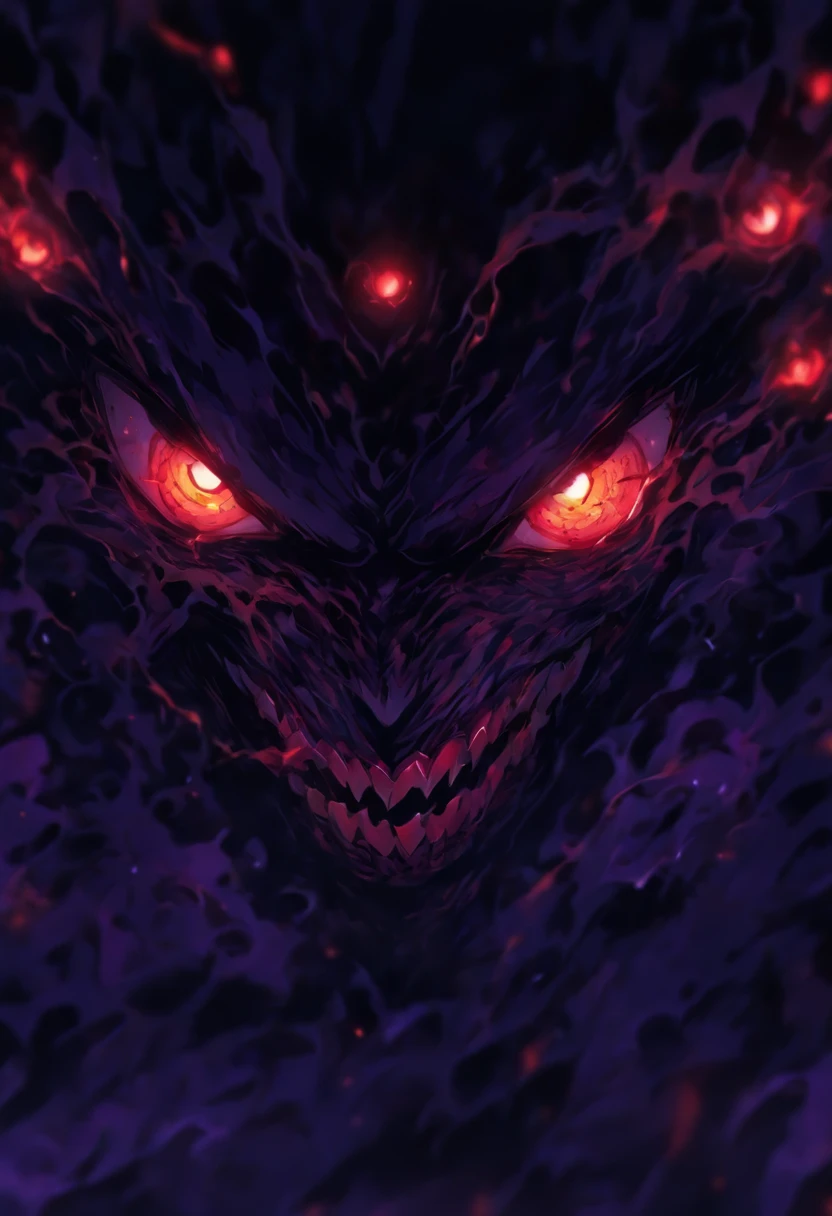 a picture of a ((of 2 glowing red eyes: 1.5)) formed in the night sky full of  stars, BREAK a ((2 of vampire fangs: 1.5))  formed in the night sky ((full of stars: 1.4)), Ultra-high resolution, High Contrast, (masterpiece:1.5), highest quality, Best aesthetics), 16K fantasy art, best details, best quality, highres, (ultra wide angle: 1.2), 16k, [ultra detailed], masterpiece, best quality, (extremely detailed)