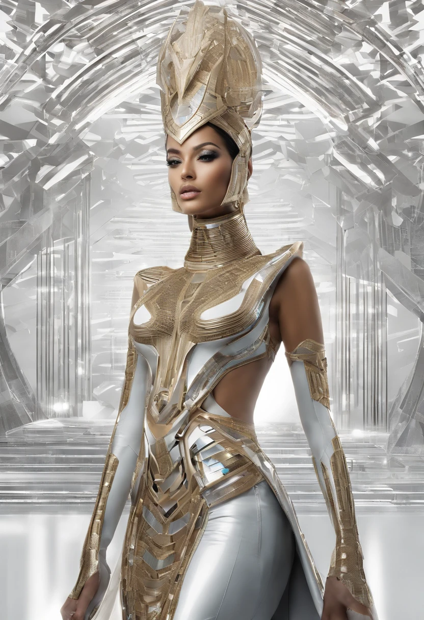 Most beautiful egyption queen posing to the camera