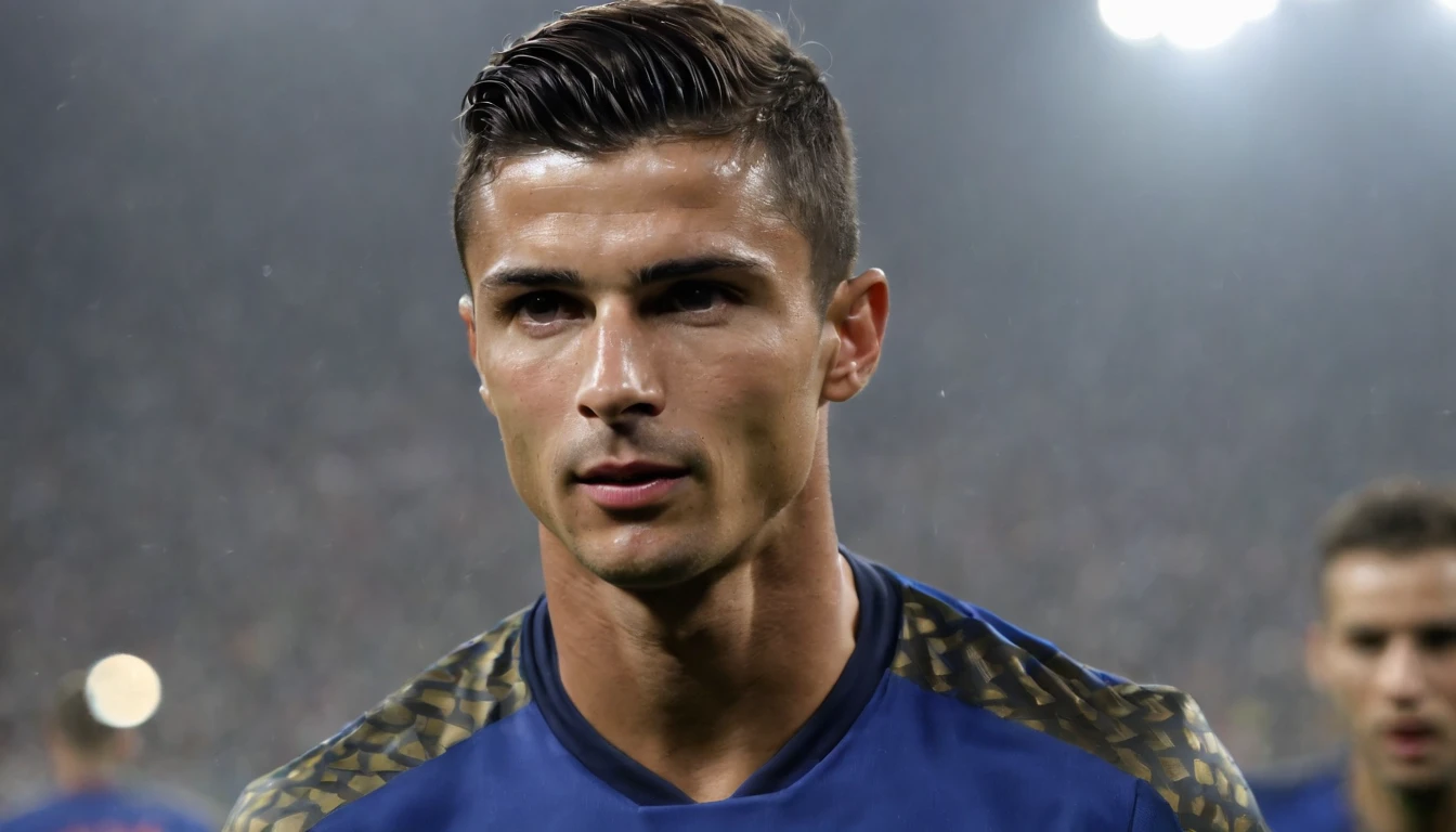Cristiano Ronaldo Dos Santos Aveiro is a Portuguese footballer who plays as a left winger or centre-forward. Atualmente joga pelo Al-Nassr, from Saudi Arabia, where he won the 2023 Arab Champions League. He is captain of the Portuguese national team