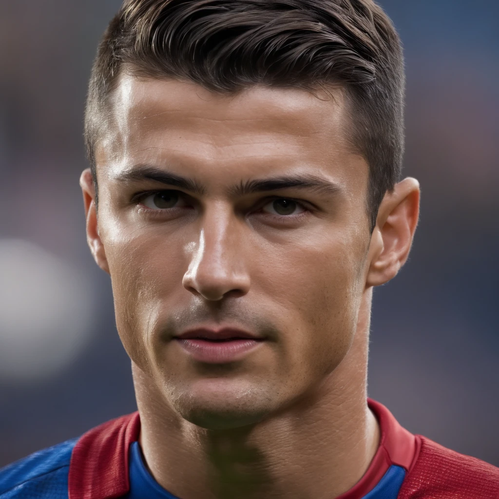 cristiano ronaldo, wearing an superman costume, UHD,