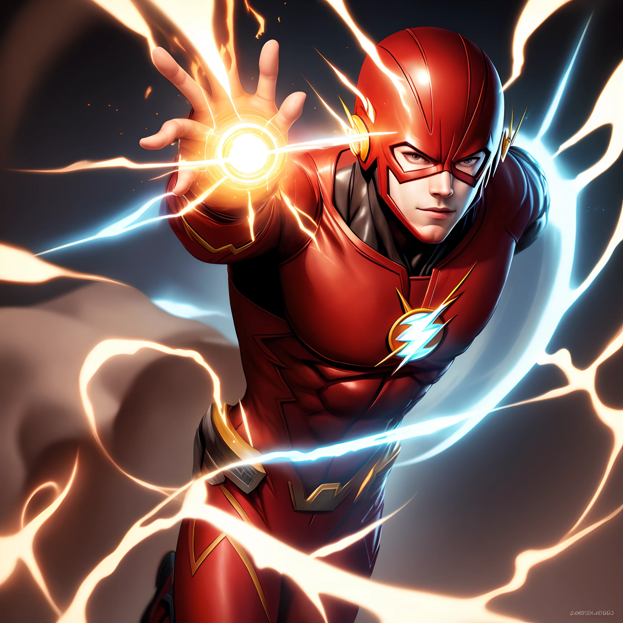 Flash in fusion with another character