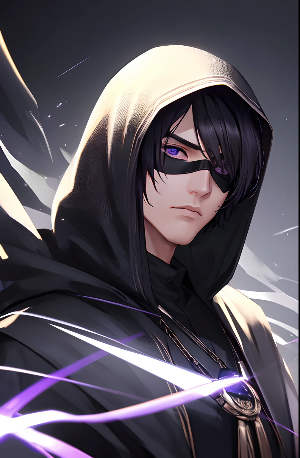Close up of a man with a sword in the forest, Cel coloring anime, 2 D anime style, 2 D anime, anime stylization, an avant-garde age assassin, hero 2 d doujin art art, stylized anime, handsome guys, in anime movies, epic anime style, cel - shadow art style