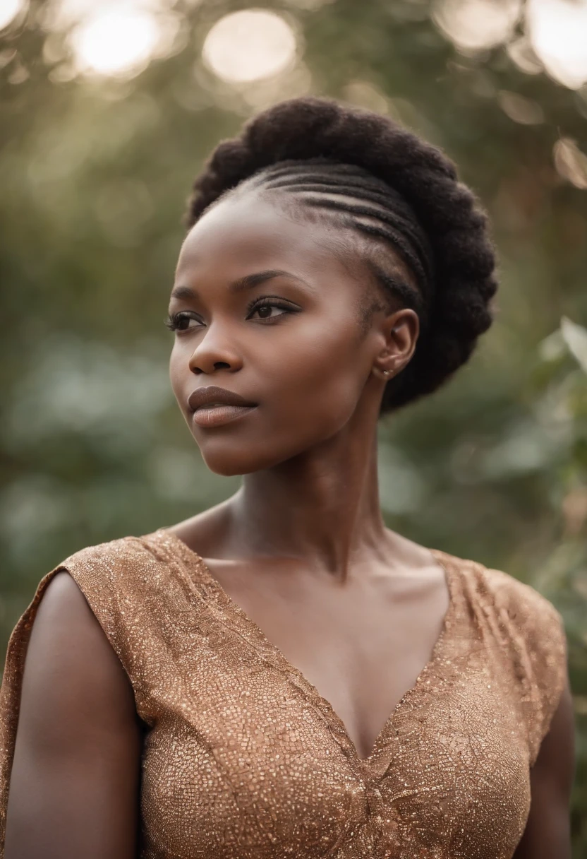 An African woman,Everyday dressing