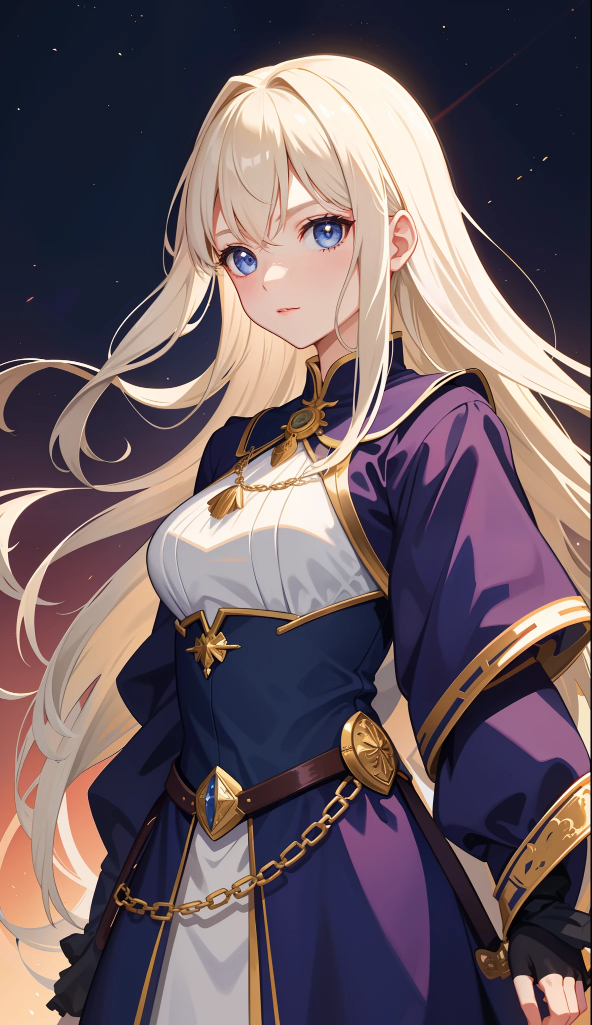 1girl in、AS-Adult、medieval Europe、Gorgeous、traditional clothes、Upper body portrait、