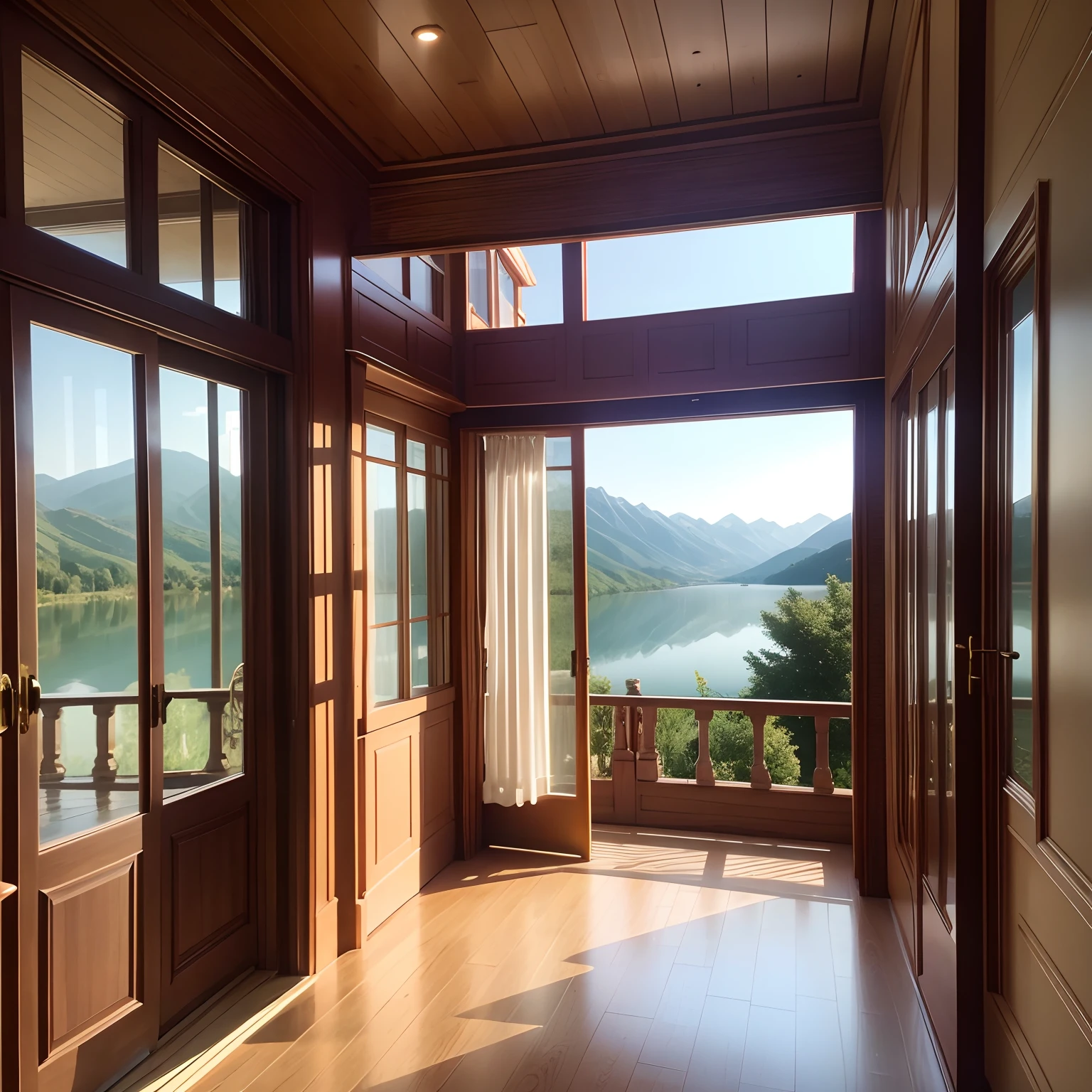 Luxury home near lake