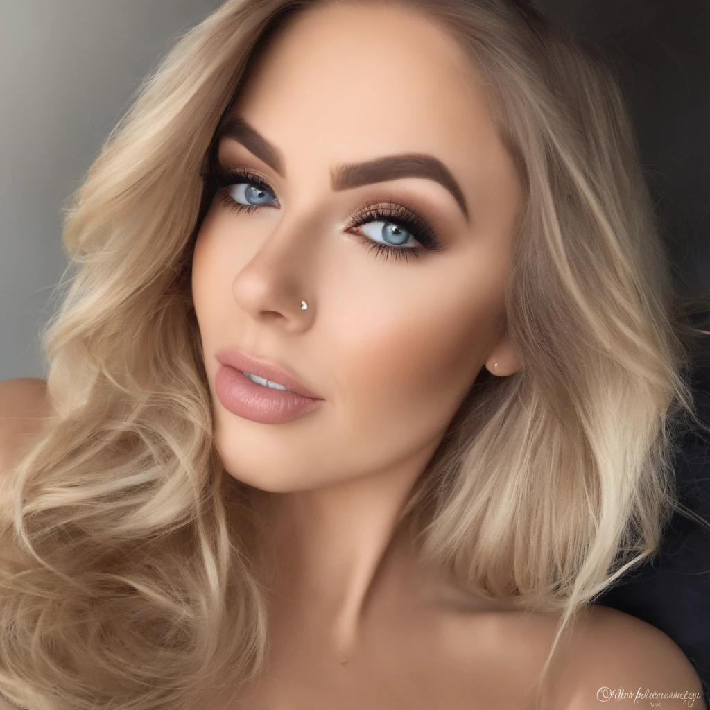 Arafed Frau total , Sexy girl with blue eyes, Ultra-realistisch, Akribisch detailliert, portrait sophie mudd, blonde hair and large eyes, Selfie einer jungen Frau, Augen im Schlafzimmer, Violet Myers, kein Make-up, Natural makeup, Direkt in die Kamera starren, Gesicht mit Artgram, Dezentes Make-up, Stunning photo of the whole body, der auf dem Bett kniet, im Schlafzimmer, Medium to large bust whole body in bed blonde hair blonde hair , im Bikini ,Whole body sitting in bed