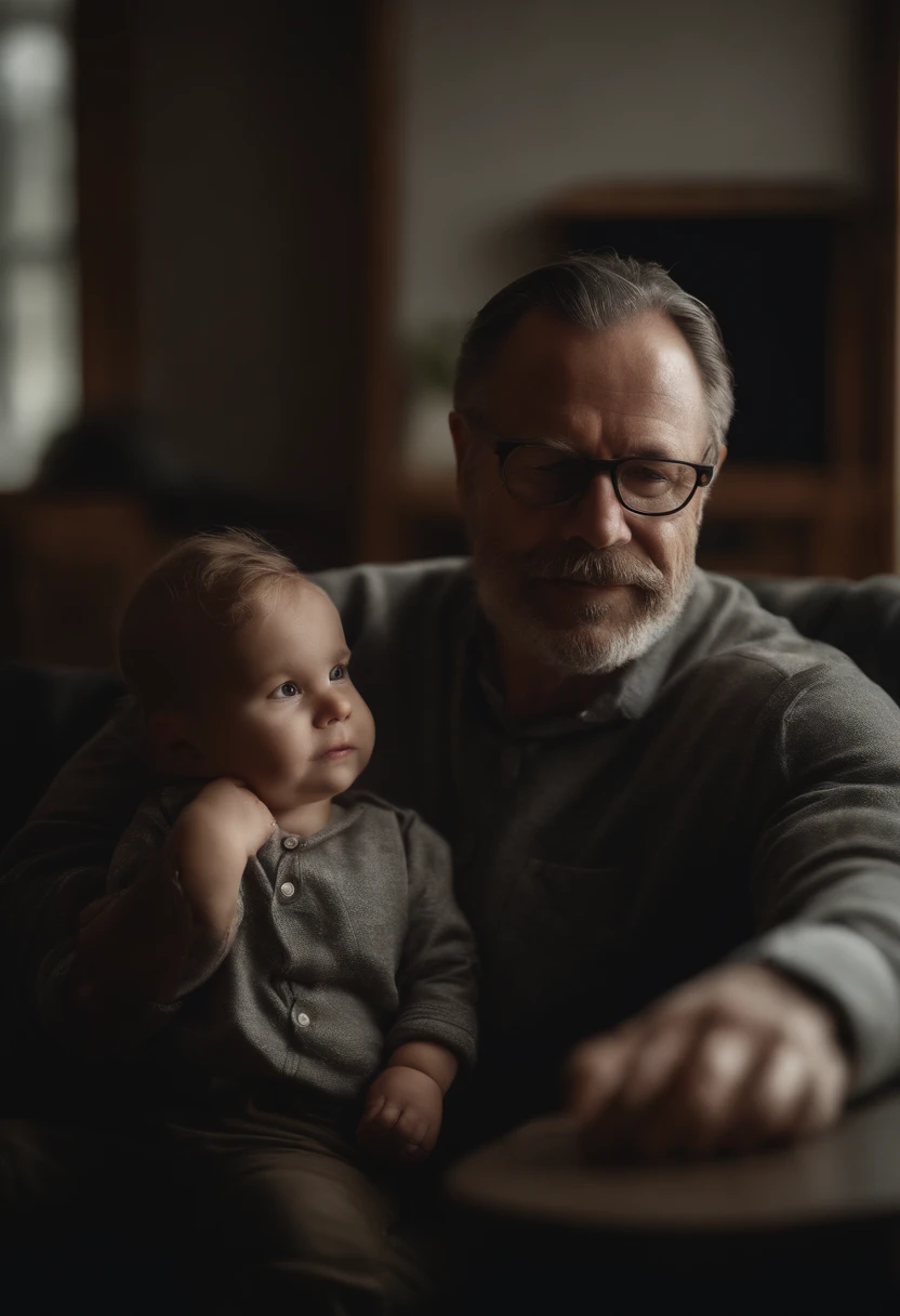Portrait of a father