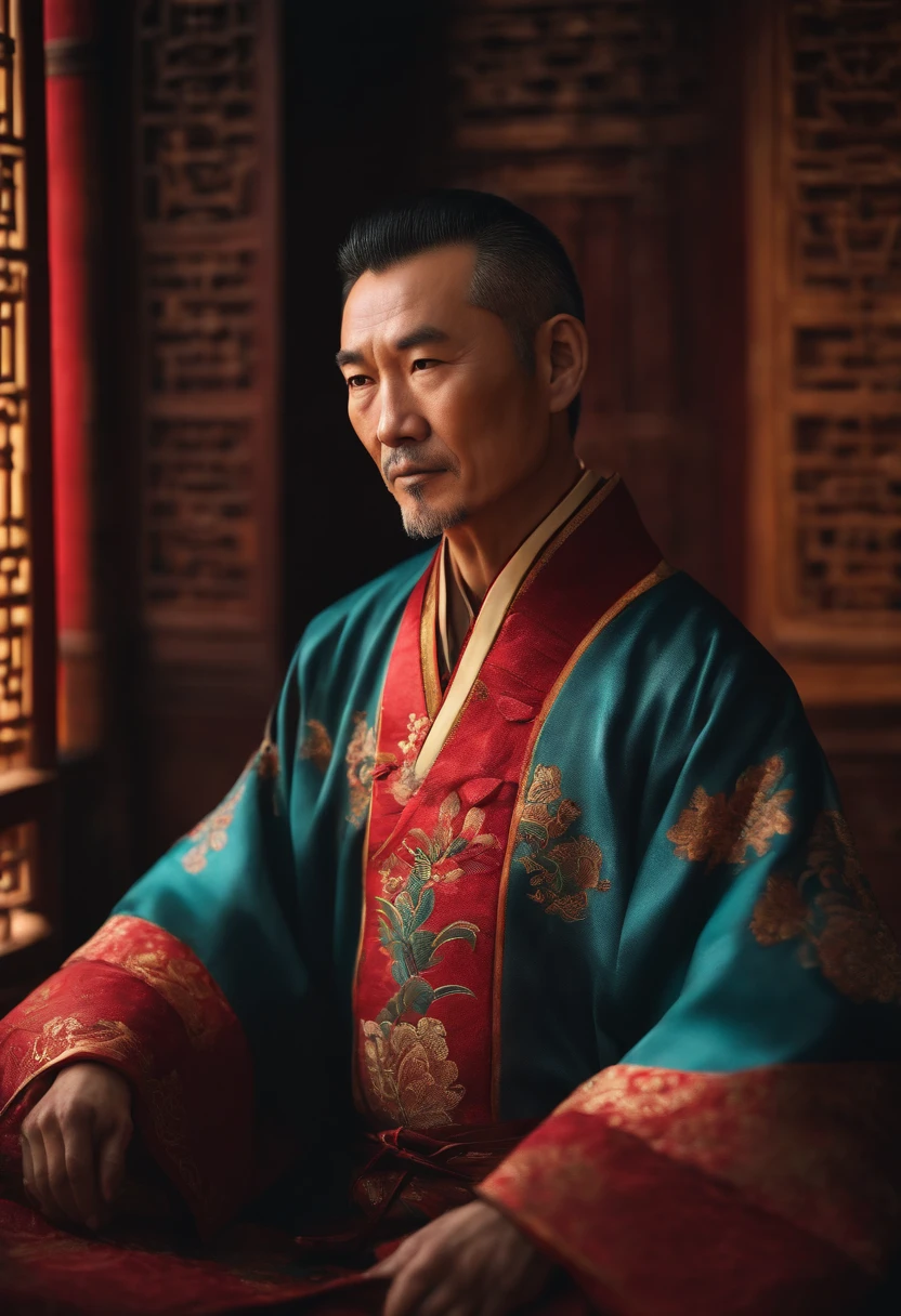 Chinese middle-aged man avatar