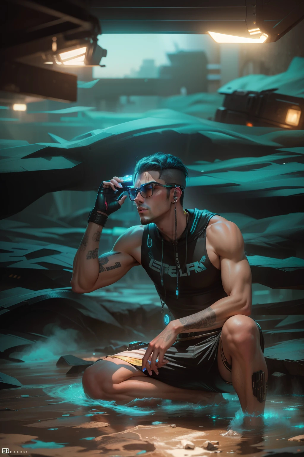 Change beckground cyberpunk handsome boy realistic fece 8k ultra