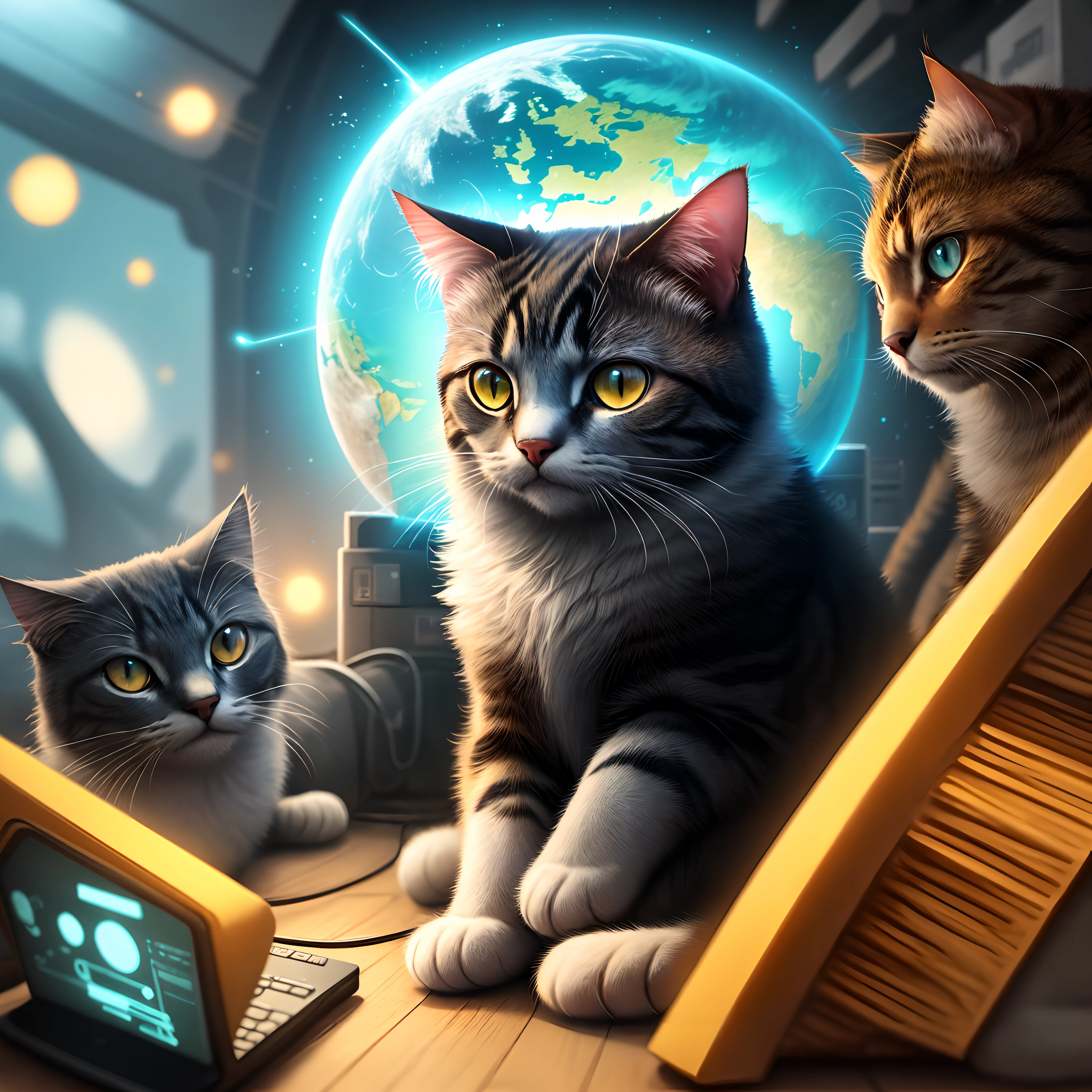 On the planet cat,Cyber