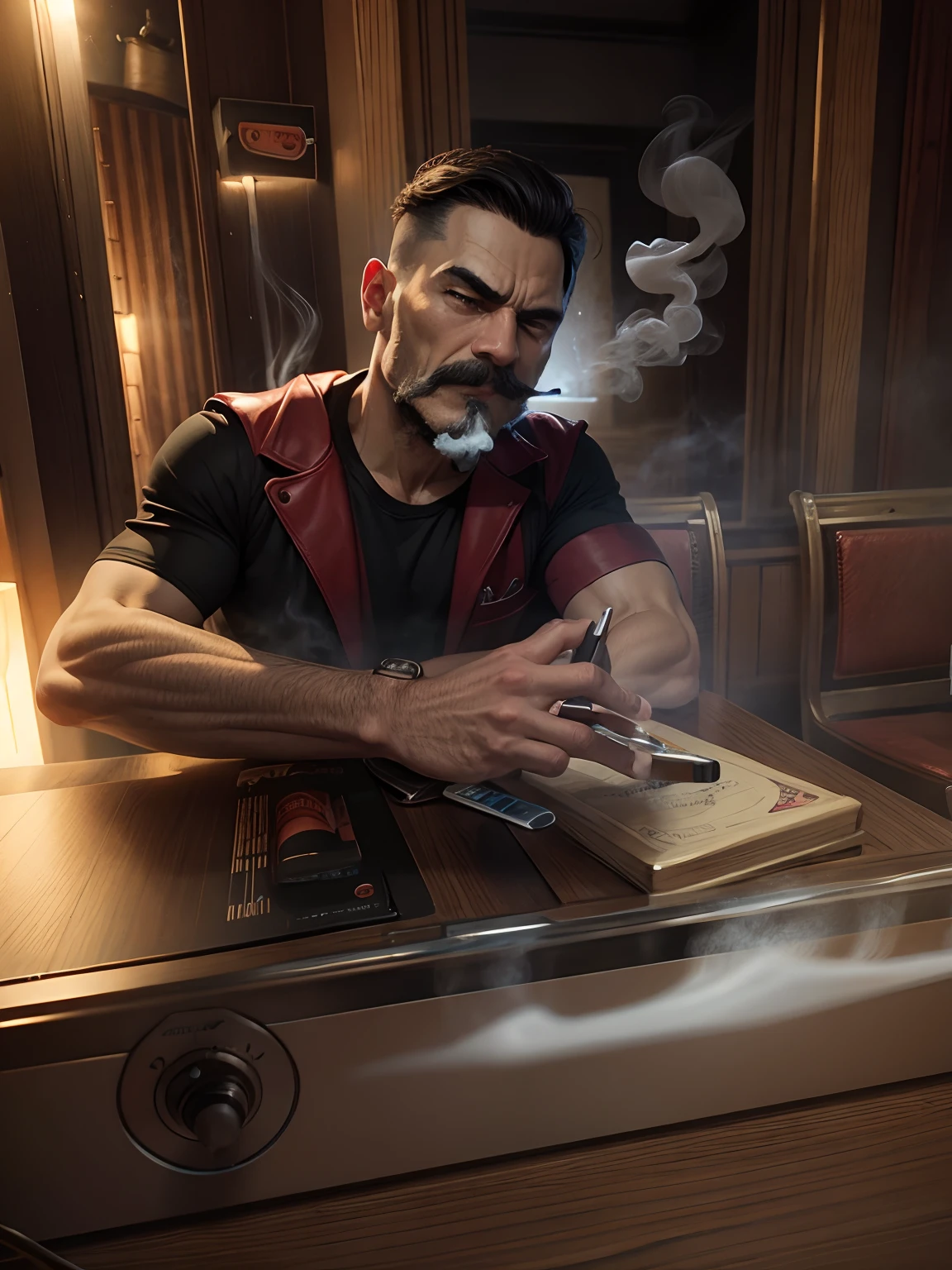 Smoking macho
