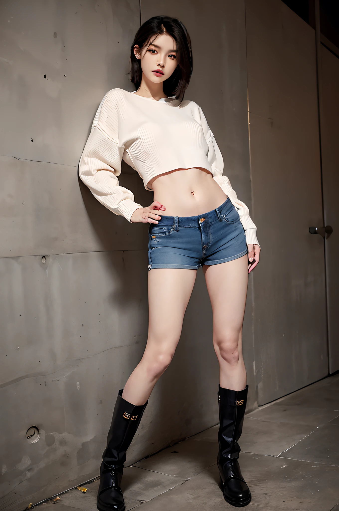 (masuter piece:1.3)、(8k、Photorealsitic、RAW Photography、top-quality: 1.4)、(1girl)、beautiful countenance、(lifelike face)、(A dark-haired、Long:1.3)、Beautiful hairstyle、realisticeyes、Beautiful details、(real looking skin)、Beautiful skins、absurderes、enticing、超A high resolution、A hyper-realistic、high-detail、the golden ratio