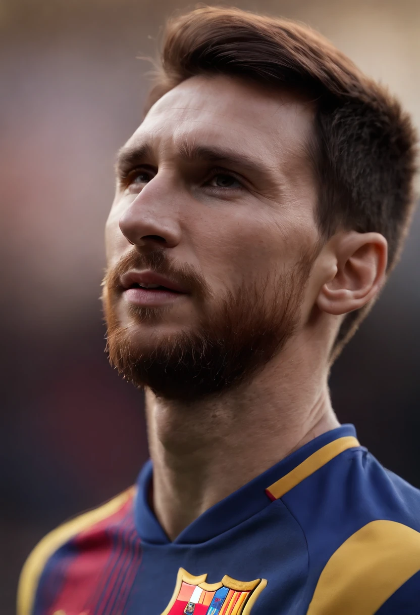 Lionel Messi, (pixar style) (masterpiece:1.2) (bokeh) (best quality) (detailed skin) (detailed texture) (8k) (claymation) (cinematic lighting) (sharp focus