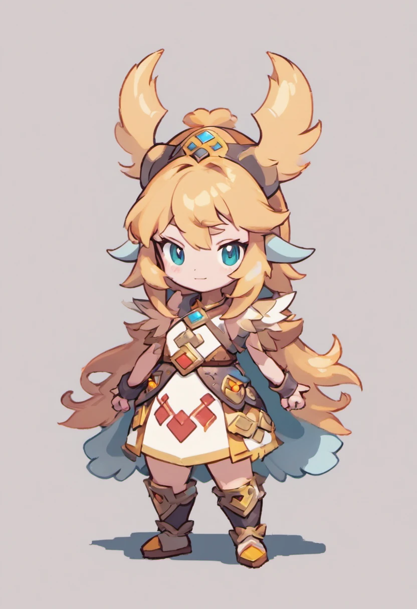 Create a 2D pixel art character that combines elements of retro gaming, specifically inspired by Nintendo NES. The character should be a humanoid-pig boy dressed as a Viking. The art should be in 8-bit style, suitable for use in Scratch projects or Pokemon-like games. Please use a white background for the artwork.