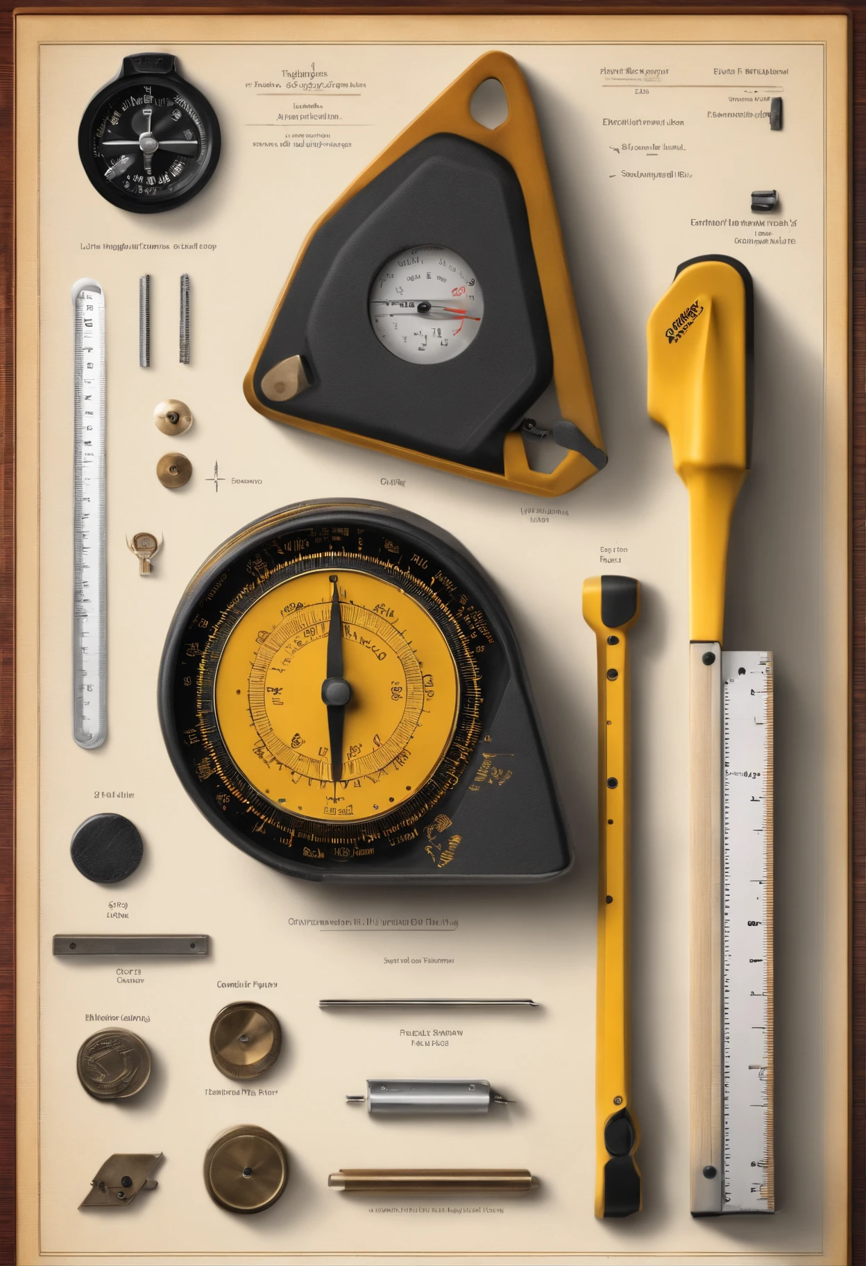 Triangular ruler,tape measure,compasses,electric drill,Design tools,