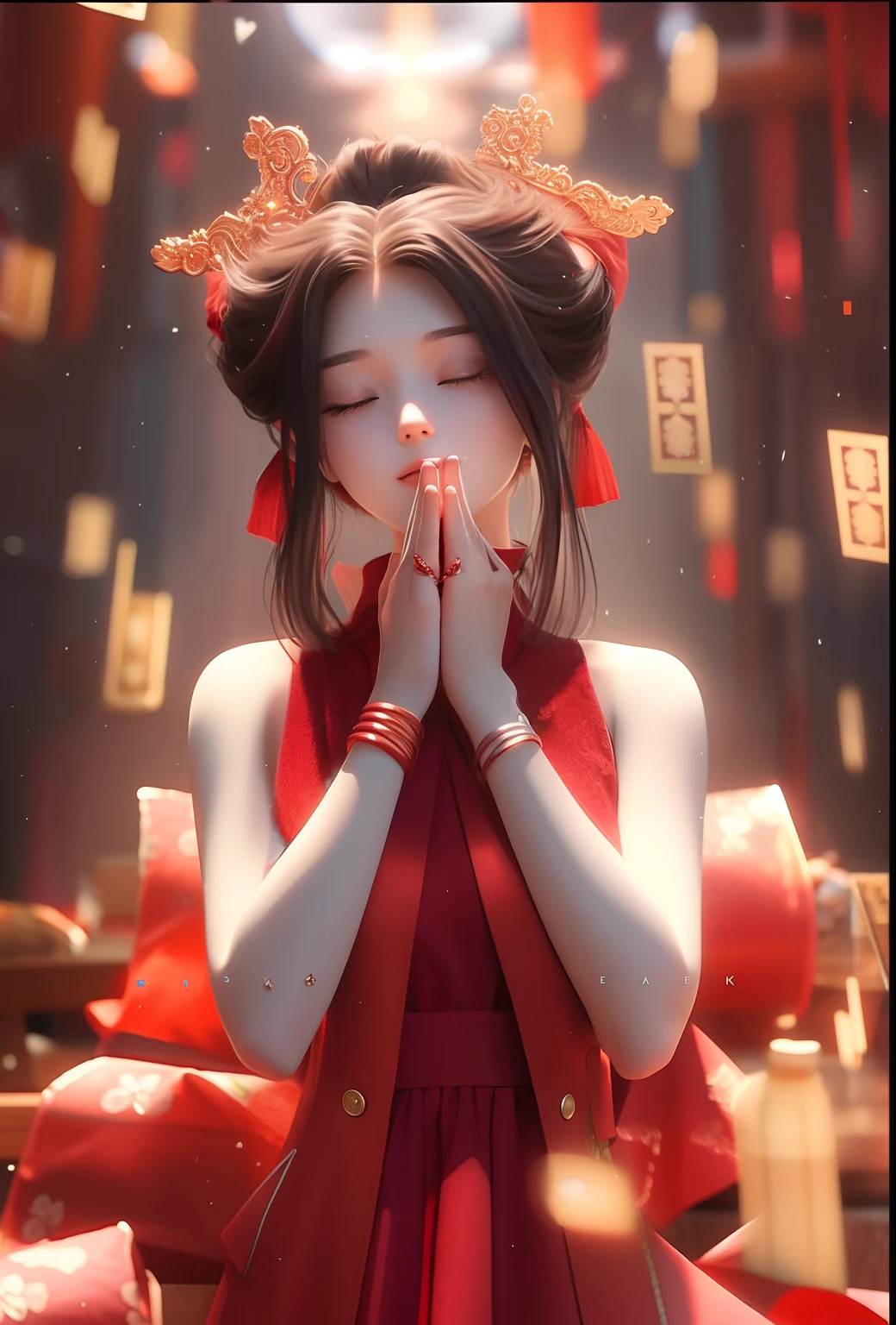 Red clothes