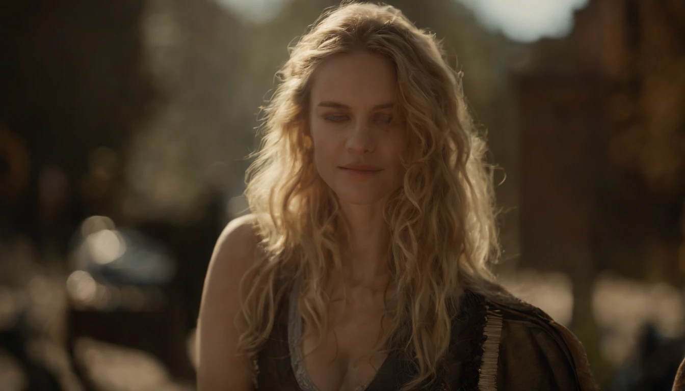 Femme magnifique avec extra long, wavy blonde hair, detailded, seductive eyes, longues jambes sexy, porte une minijupe, t-shirt, ((Detailed facial features)), (finely detailed skin), pale skinned, realistic skin texture, Extreme Hautdetails, (Pores: 0,1), in the background beautiful futuristic cyberpunk city, best quality masterpiece, Fotorealistisch, Hyperrealistic, detailded, 8k, Hdr, (Couleur douce: 1,2), Light depth of field, Wide light, high contrast, backlight, fleurir, Lichtfunkeln, aberration chromatique, mise au point nette, RAW-Farbfoto