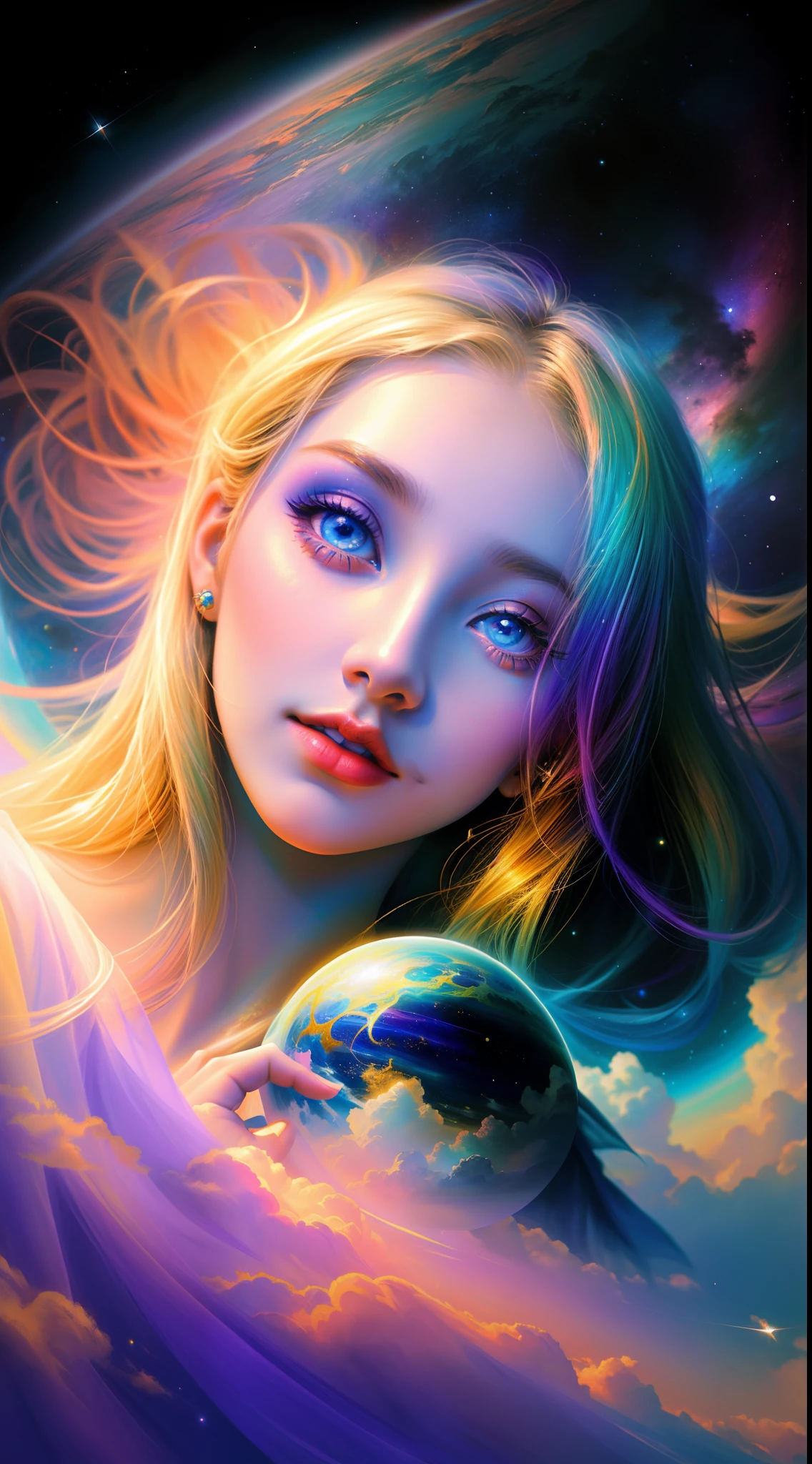 (Illustration:1.3) ,beautiful planet earth with flowers and plants sprouting spring day,(by Artist Anna Dittman:1), (((masterpiece))), (((best quality))), ((ultra-detailed)),(detailed light),((an extremely delicate and beautiful)), flat illustration, flat illustration,((solo)), <lora:cptnzr:1>