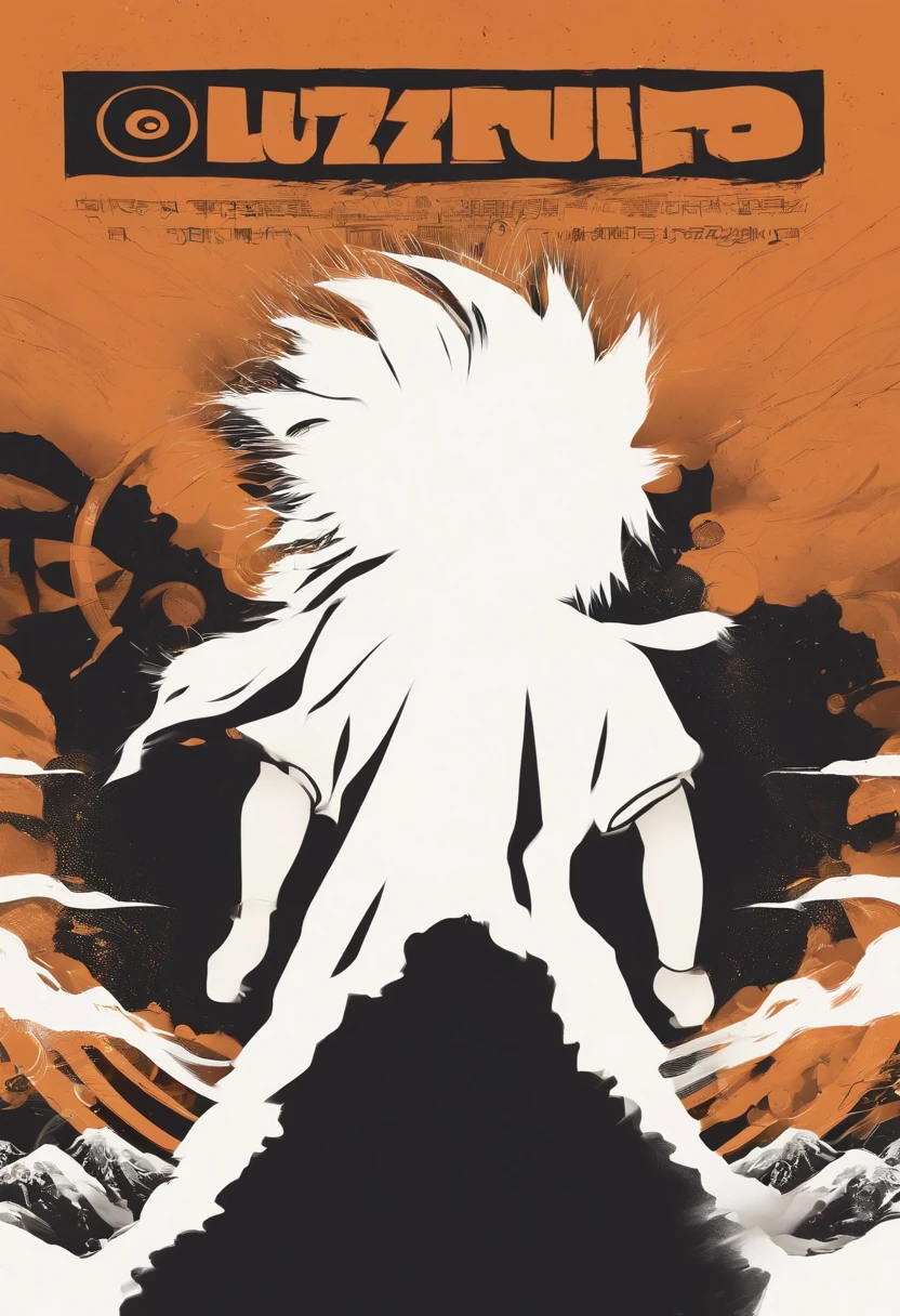 "Create a breathtaking movie poster inspired by Masashi Kishimoto's Naruto, showing the legendary Naruto Uzumaki in all his glory." Minimalista