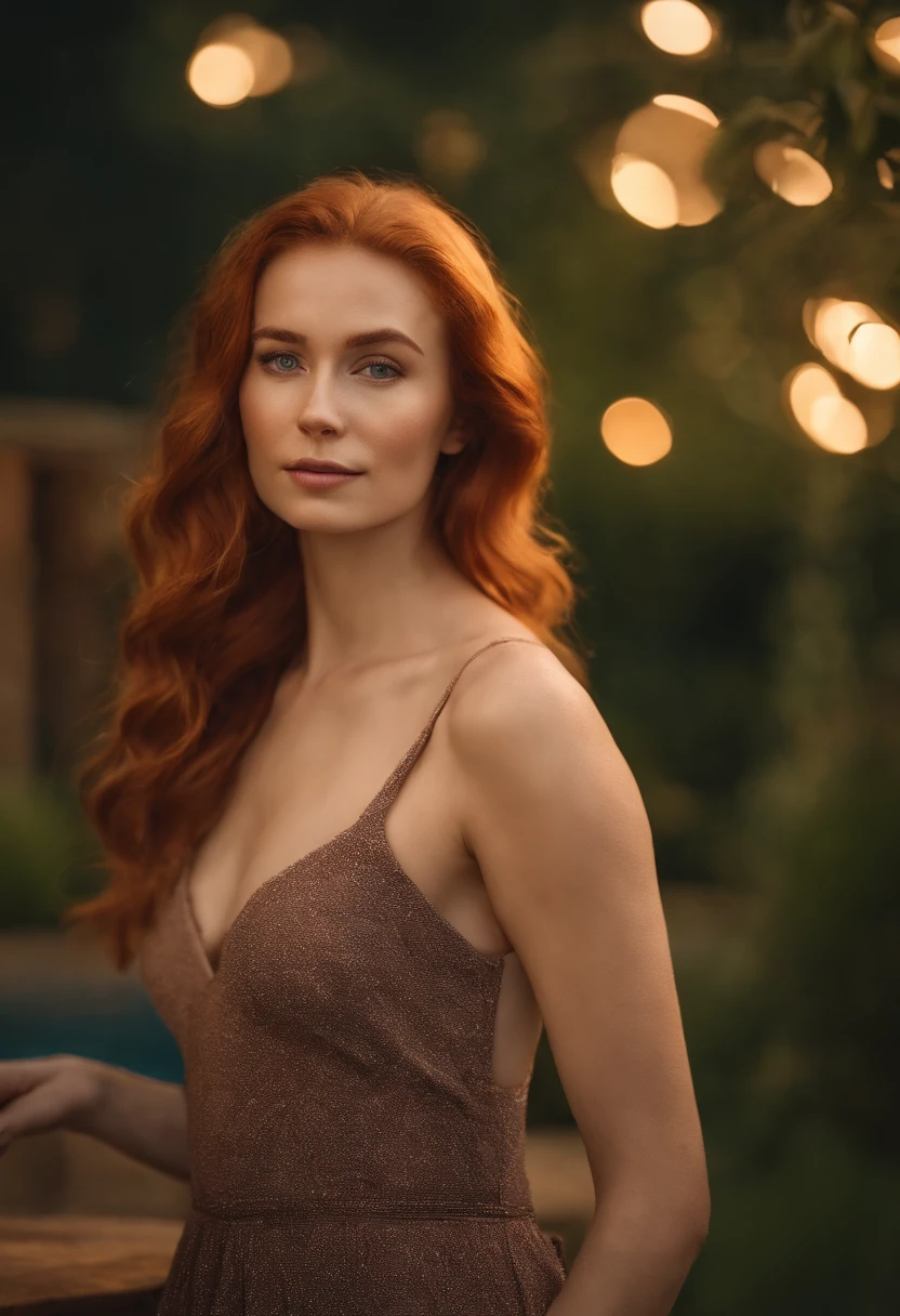 Portrait of Sophie Turner, nude, topless