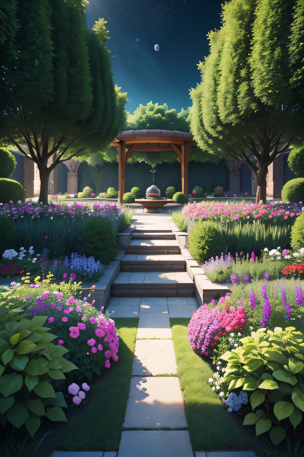 Garden in Space exterior
