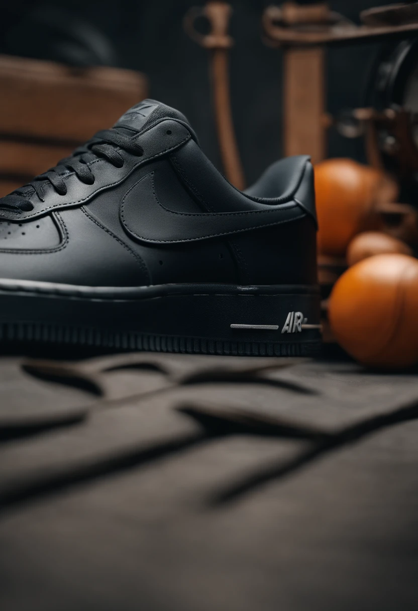 create prison-themed custom AIR FORCE 1 shoes