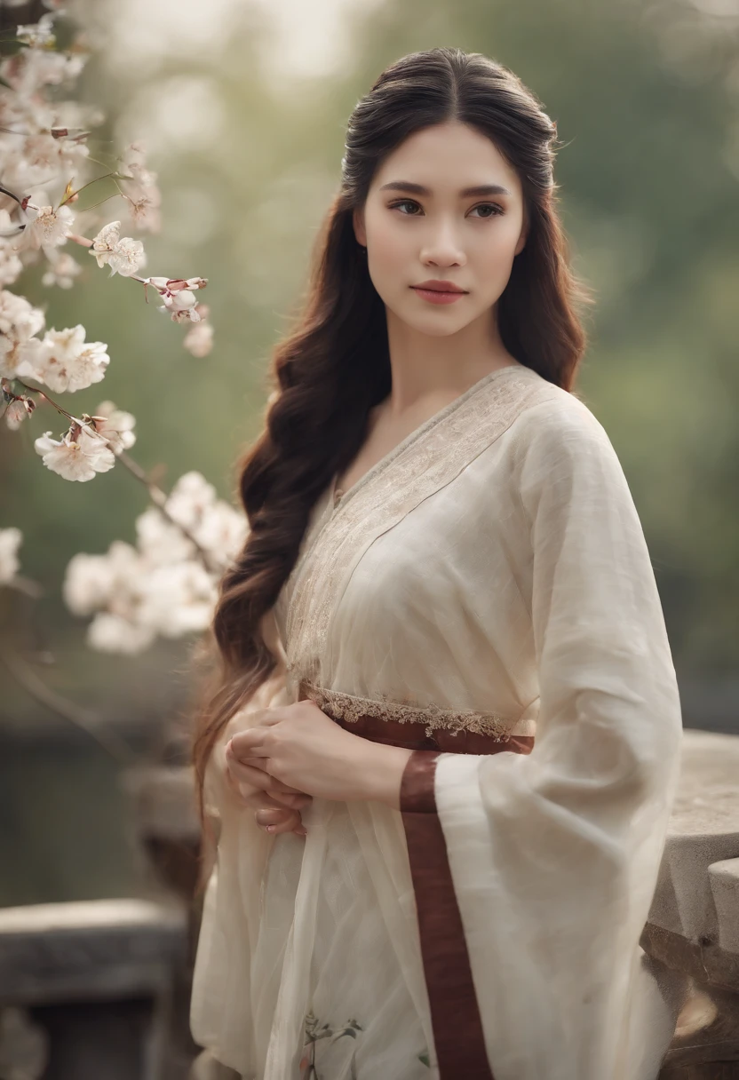 Best quality,(RAW photo:1.2),(Masterpiece:1.4),(Photorealistic:1.4),(A high resolution:1.4),
1girll, Long hair, Braid, Butterfly, Depth of field, From above,
hanami, Cherry blossoms, Lake, beautiful detailed  water, Black hair, Long eyelashes, 
 PureErosFace_V1, Hanfu,
 aespakarina,