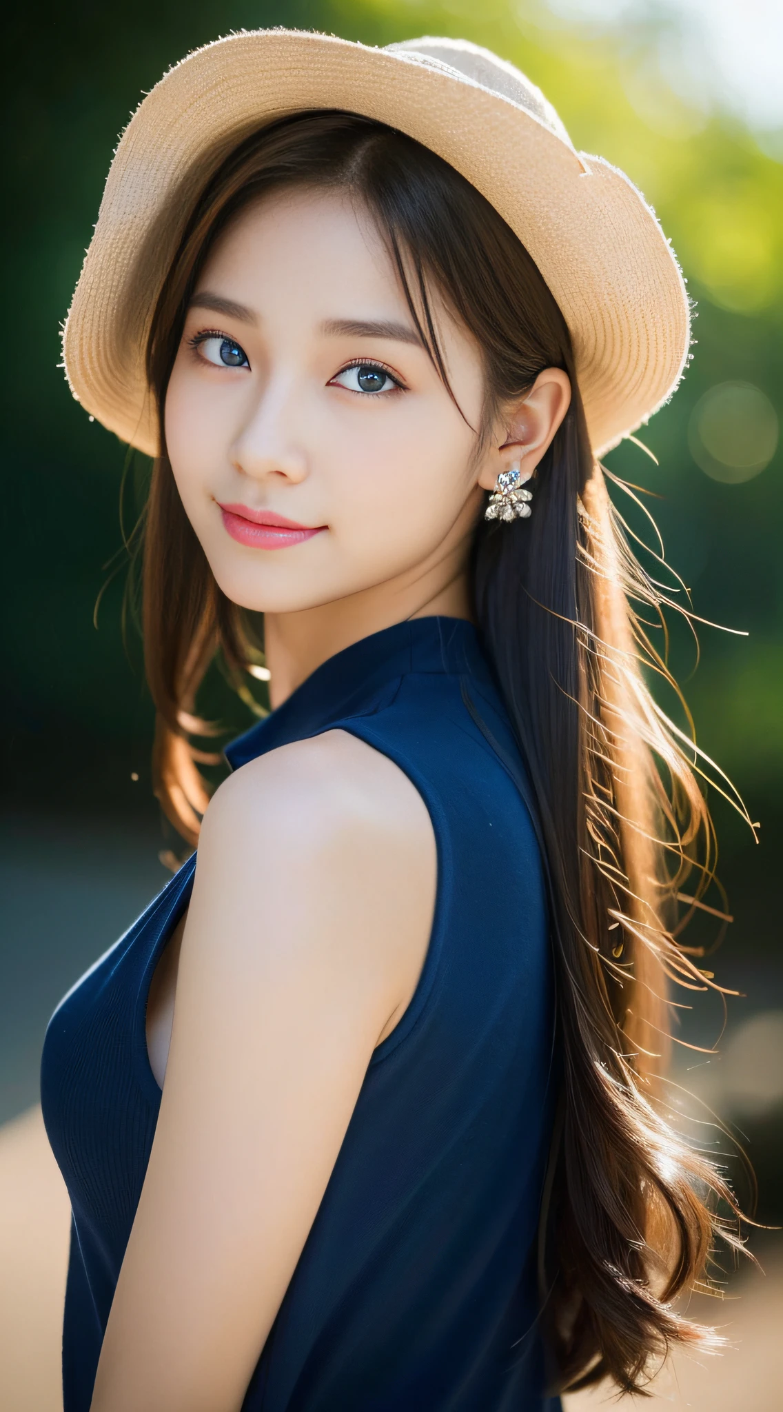 (((32K,very high res, high detailing, highly accurate,Masterpiece Girl 1))),Raw photo & realistic atmosphere,beautiful dark blue eyes,Detailed mouth,Glossy lips,Detailed eyebrows,Soft white skin that shines with every detail,,Eyes drawn in detail、Very beautiful eyes with azure eyes,Detailed lips、Very beautiful face,Very well-formed face、Lifelike face,shiny beautiful lips,Beautiful eyebrows,Infinite reality,Best design,(Insanely cute sober and modest Japan 18-year-old girl,,Toned body,Perfect Gal Leader Model,Beautifully shaped breasts,Very cute beautiful girl, Girl:1.5),Best Natural Makeup,Japanese ido,Korean Idols,Young sensual idol,Moist eyes,Dark beautiful eyes,Beautiful butt,beauty legs,,camel's foot,:1.3),超A high resolution、,Natural and realistic face,Back lighting,Pure eyes are too cute,(((photorealisim,Photograph the whole body))),,Reality Live Action,(simple earrings,Necklace Arm,Watches,Glossy nail art,Braided braided lifting blonde hair,独奏,Lori,Smile faintly,full body Esbian:1.7),(Show full-body fashion,with light glowing15Year old schoolutdoor Hats,Sit down and make a bonfire at a solo camp,sidelong glance,Colorful Outdoor Women's Fashion:1.8)