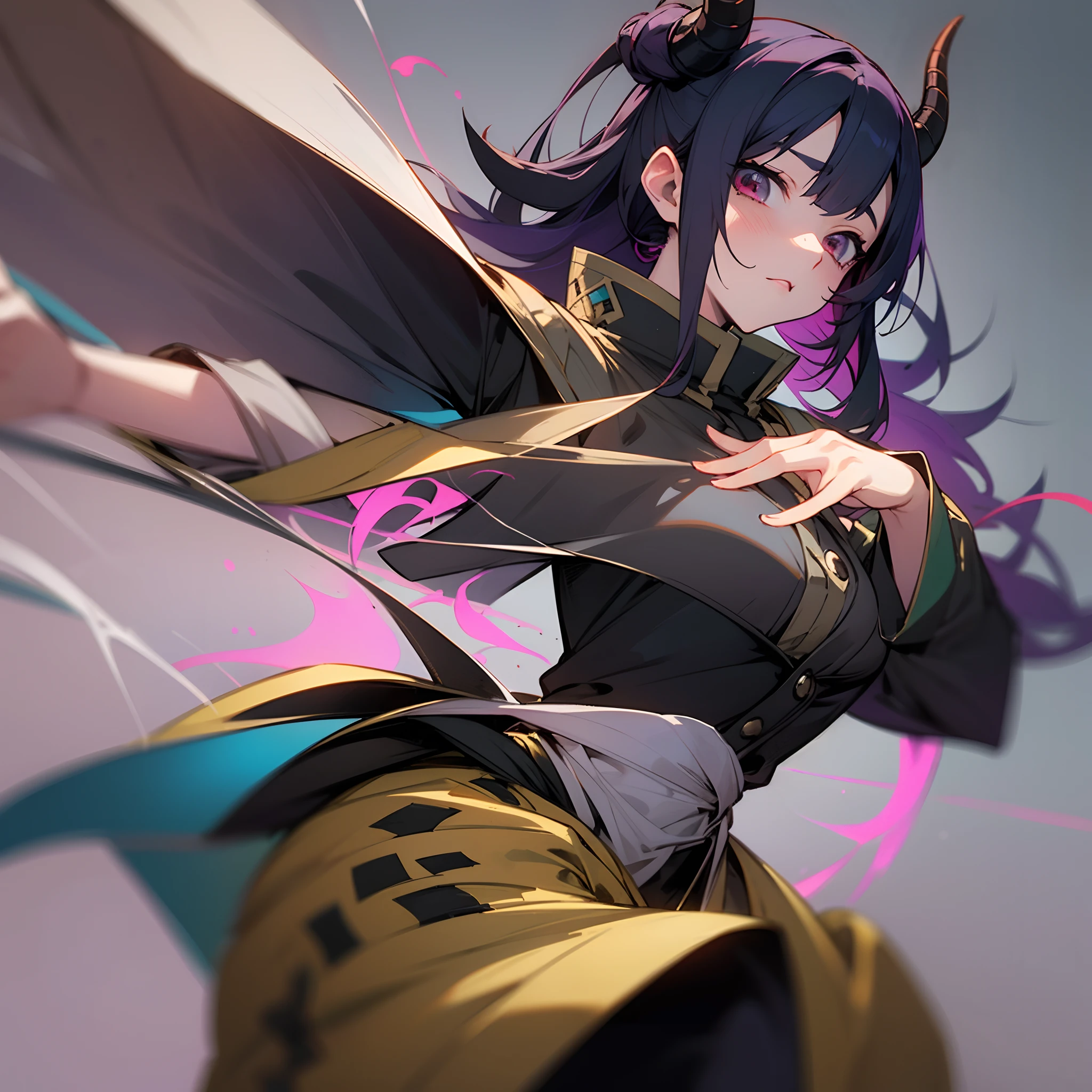 Mutsuri Kanoji de demon slayer anime realista, modelo SeekYou --auto --s2