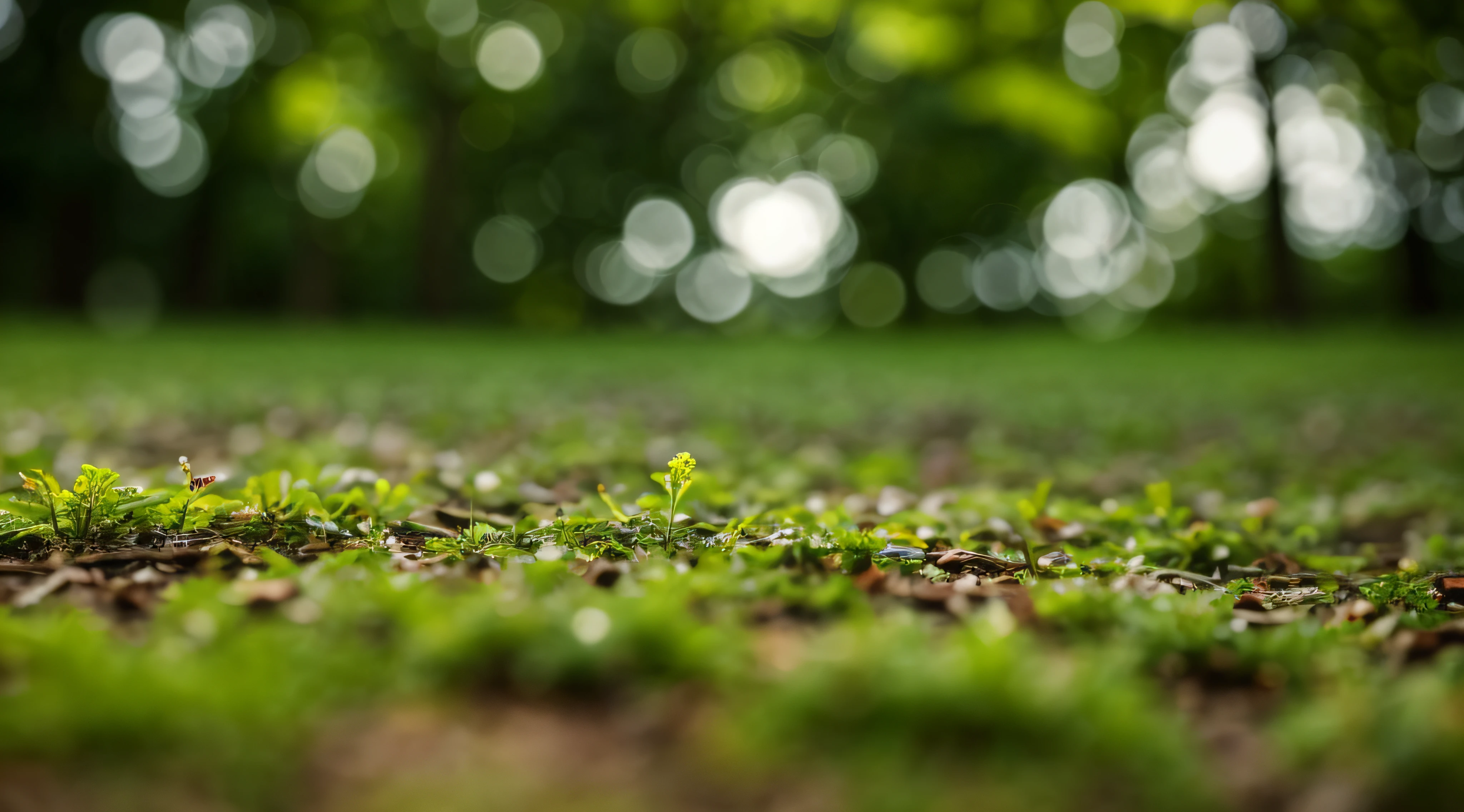 bokeh nature, tilt shift