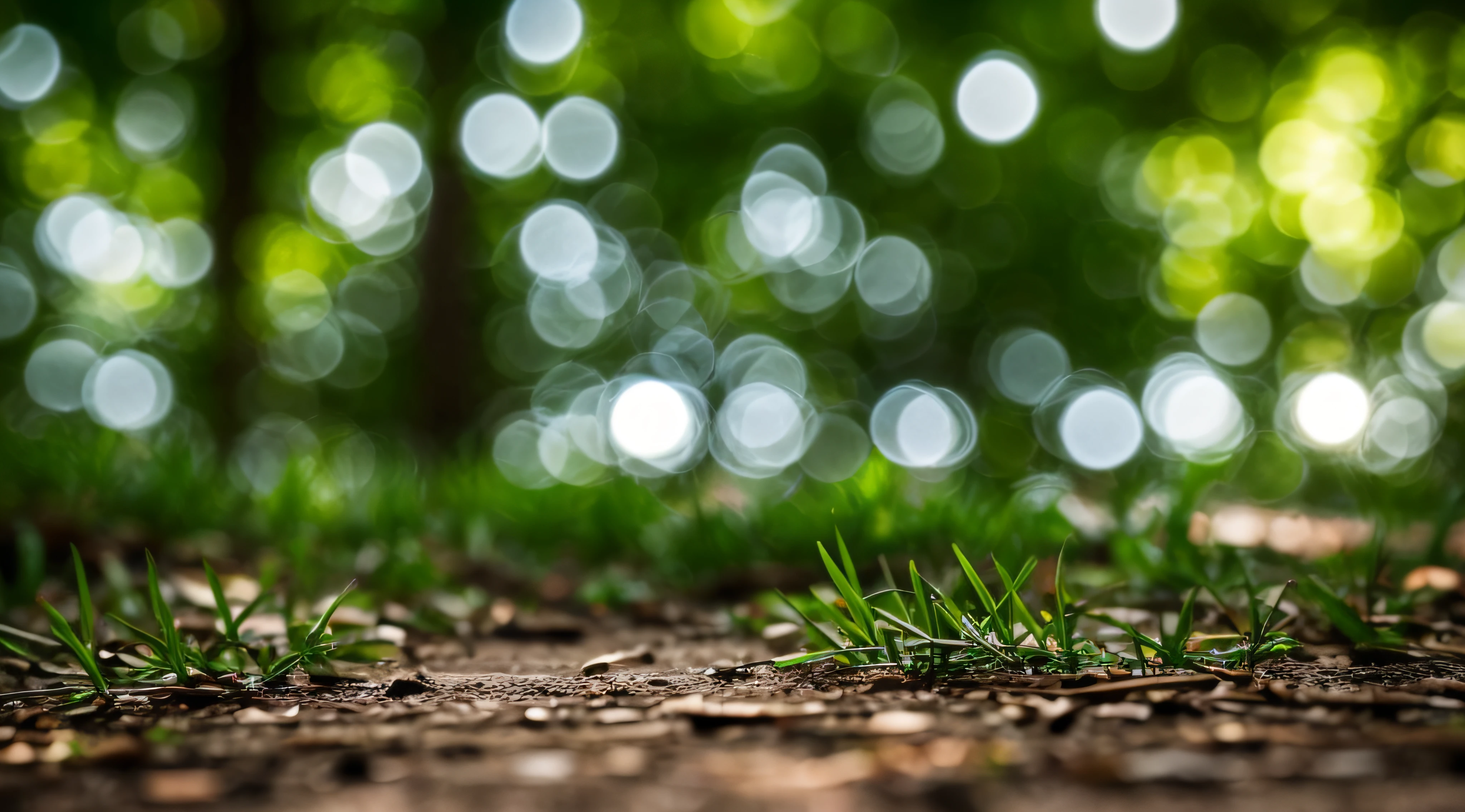bokeh nature, tilt shift