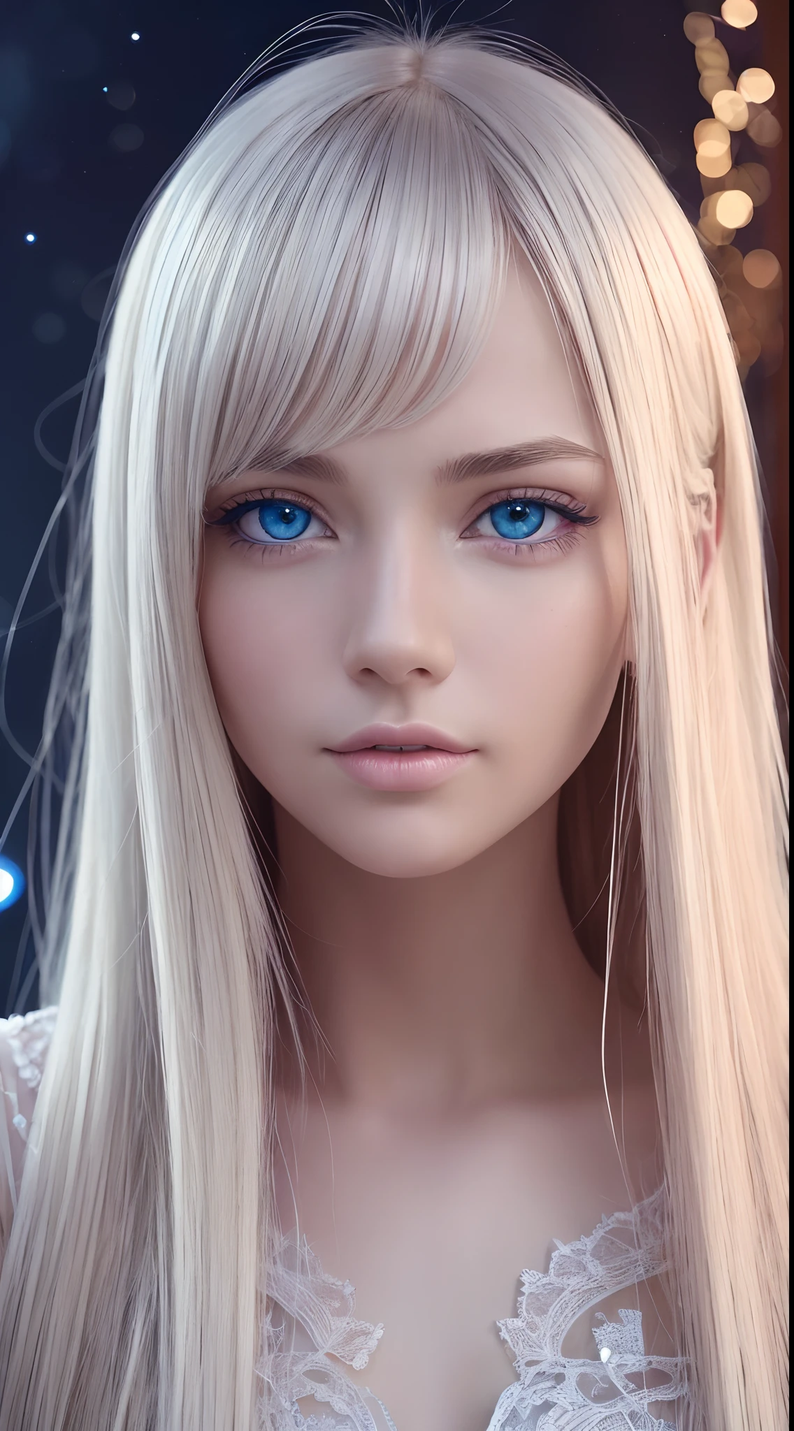 Perfect white woman with blue eyes full 4k ultra realistic (without any kind of clothes)