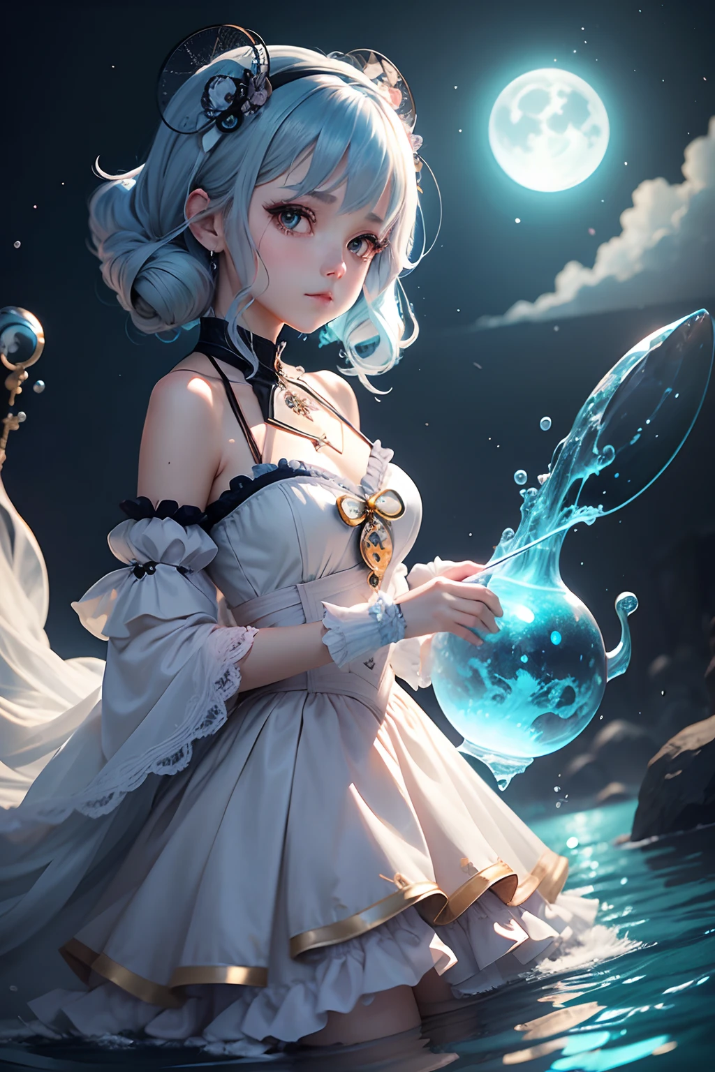 ((9year old girl:)), complete anatomy, children's body, child, super cute, girl, little girl, random poses,random angles,

hat riding a broom in the air, zero sauce art, loli, detailed fan art, witch girl, splash art anime loli, bright witch, official artwork, [[[grin]]]], commission, official fan art, cute art style, zero sauce, little curve loli,  best quality, extreme light and shadow, ultra hd,, loli, bright colors, high contrast, strong visual impact, panties,night, night view,bouncing hair,

 beautiful girl, 1 girl, loli, petite girl, top quality, masterpiece, high eyes,drooping eyes,(realism: 1.2)), petite, bangs, tall eyes, natural light,(aquamarine eyes),bangs, beautiful girl with fine details, Beautiful and delicate eyes, Beautiful girl, detailed face, Beautiful eyes, beautiful shining body, 8K images,