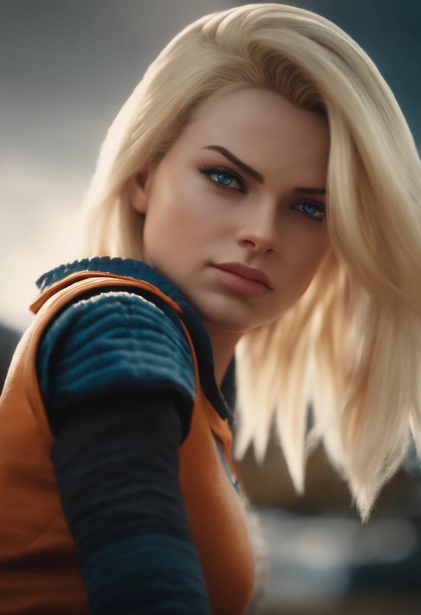 Android 18 Dragon Ball z realistic look