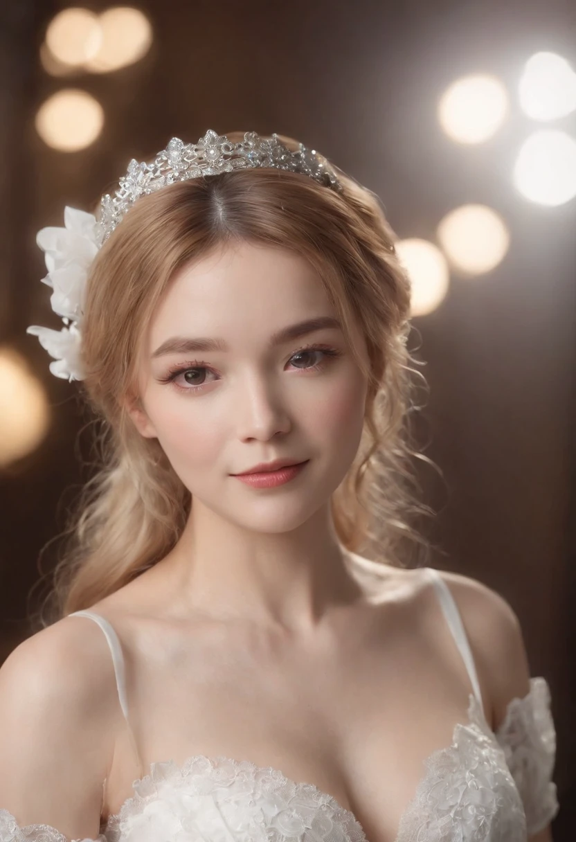 Best quality, Masterpiece, A high resolution, Yang beyond,Transparent maid outfit,hair adornments,necklace, jewelry,Beautiful face,after sexing_Body, Tyndall effect,Photorealistic, Dark Studio, rim lit, twotonelighting,(highdetailskin:1.2), 8K UHD, Digital SLR, Soft lighting, High quality, voluminetric lighting, candid, photographed, high resolution, 4K, 8K, Bokeh, Blonde hair,