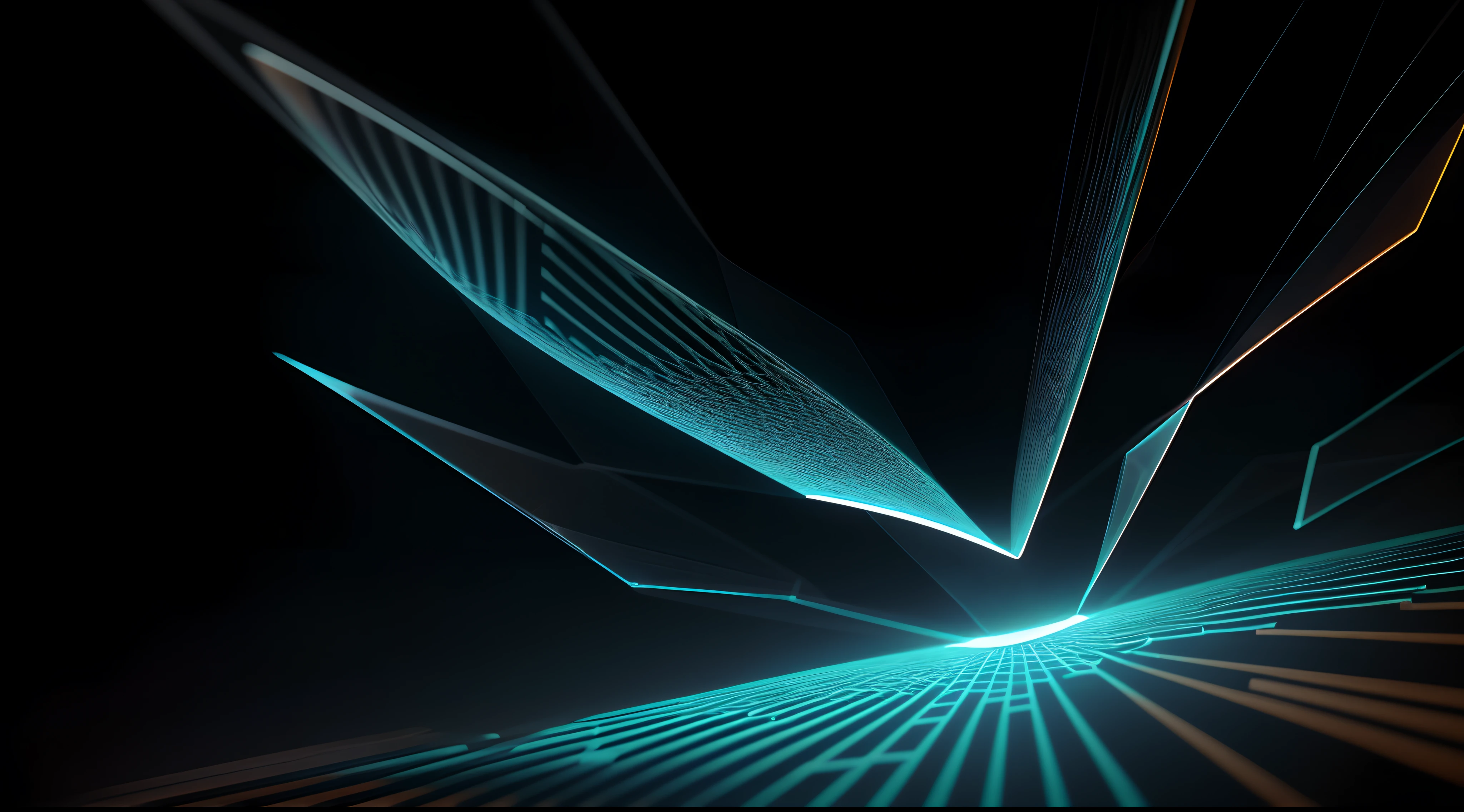 Engaging 3D visualization featuring stunning graphs、glinting