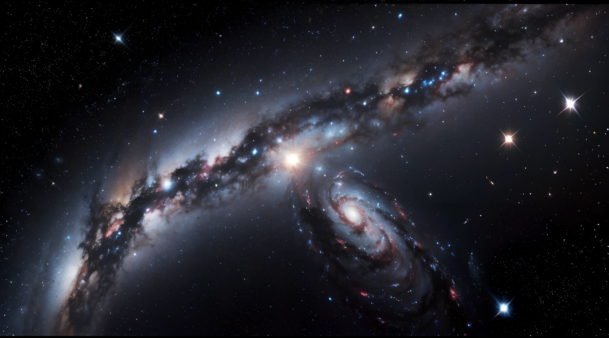 Many galaxies
