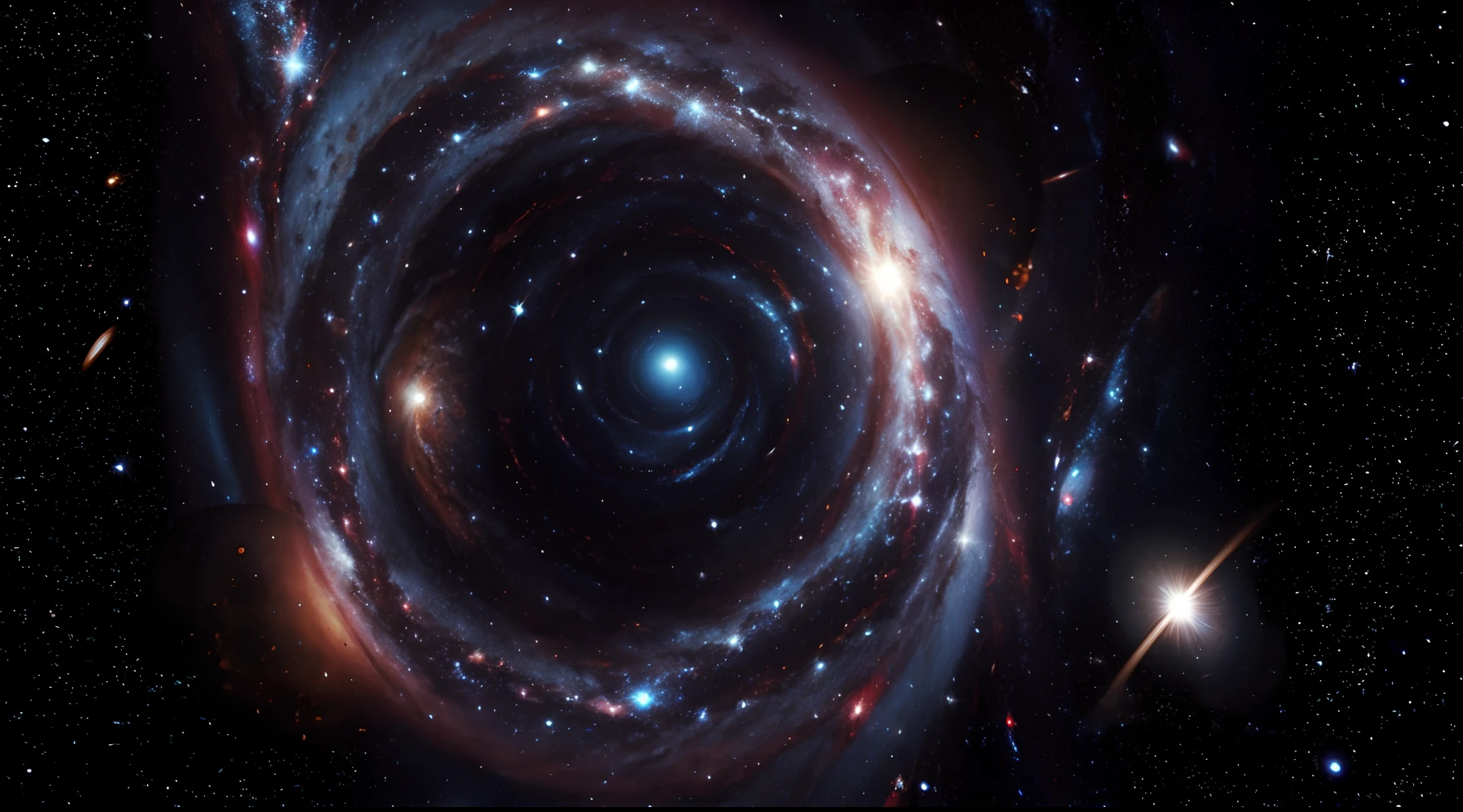 Many galaxies