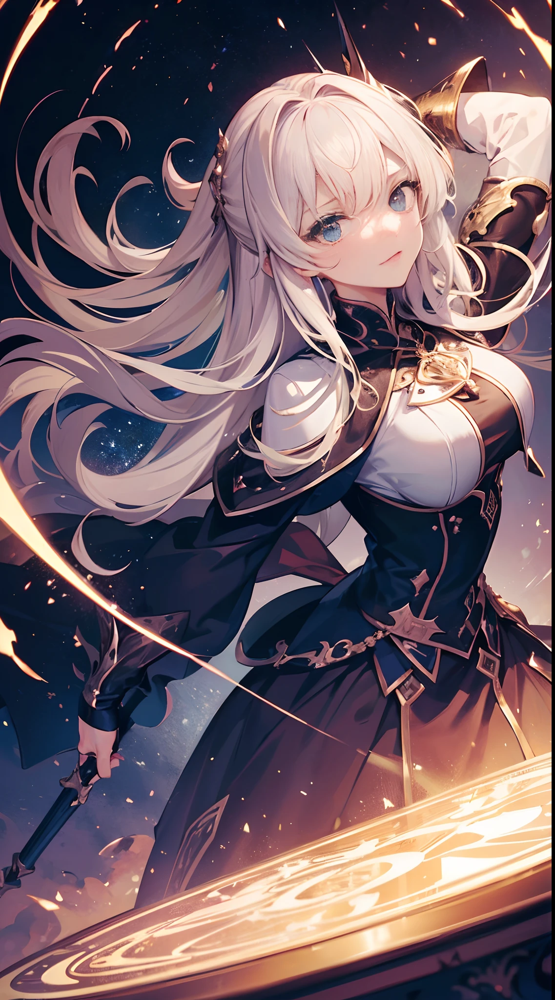 ((masterpiece)), ((best quality)), (ultra-detailed), ((extremely detailed)), 4K, (8K), best quality, (beautiful), illustration, full body focus, castle, magic circle, Saber, Fate, ((beautiful eyes))0, cool, thunder effect, latex
