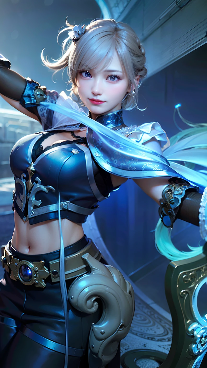 Best quality, masterpiece, detailed skin texture, detailed clothes texture, detailed face, super detail, 8k, intricate detail, 1 girl, The color doesn't change, beautiful girl, medium cleavage
