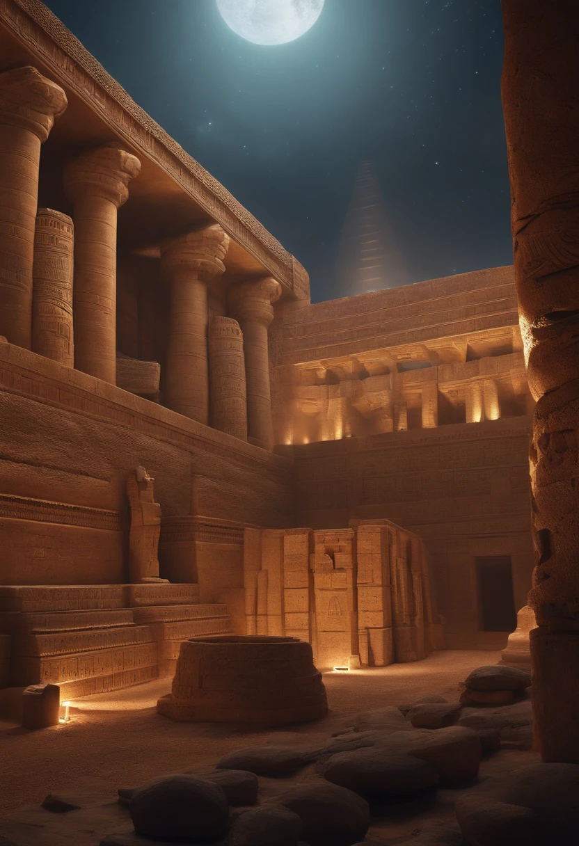 civilization, ancient, Sumerian, anunnaki, architecture, advanced civilization, technology, Sumerian construction,4k, bright lights, car